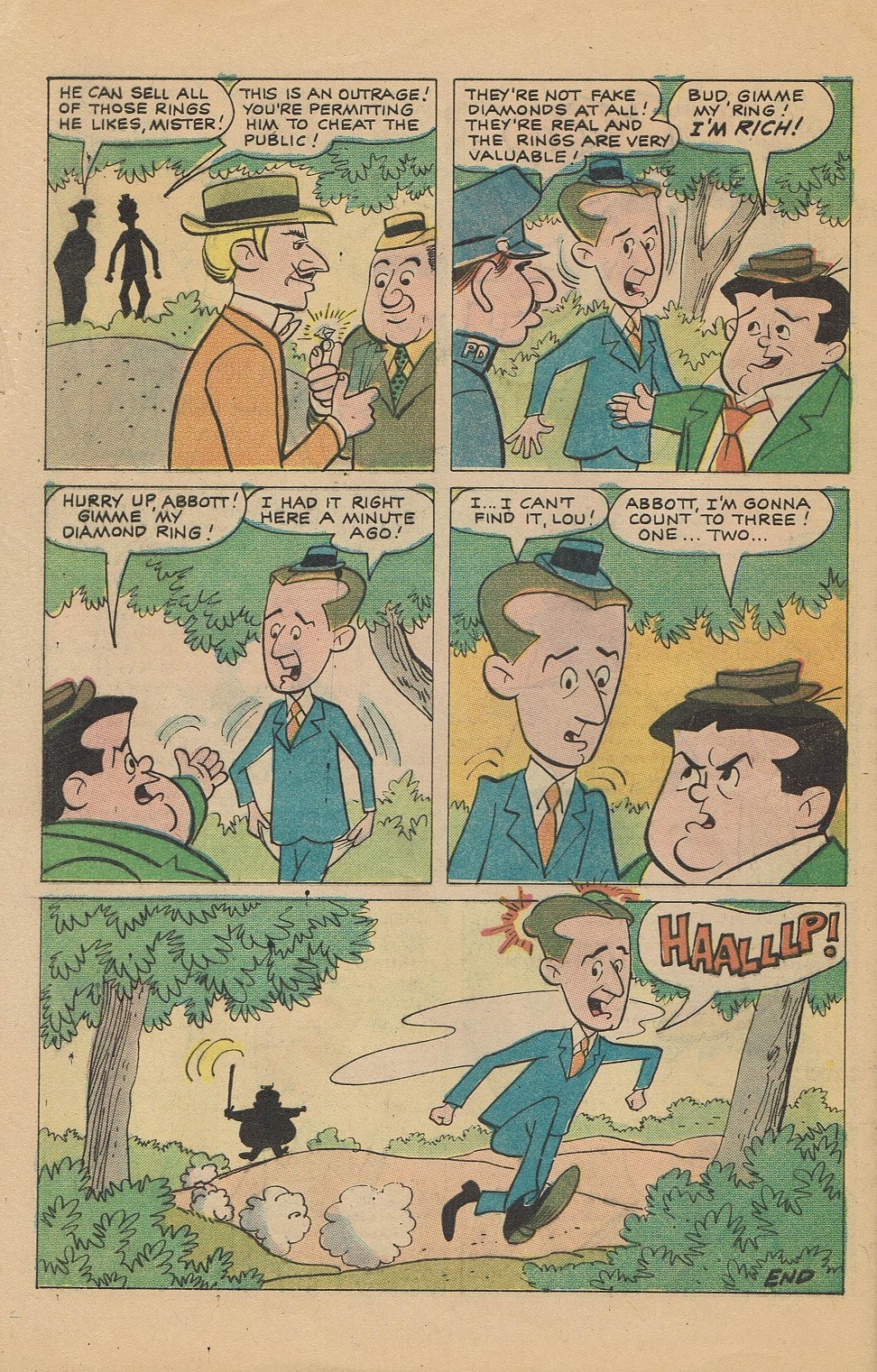 Read online Abbott & Costello comic -  Issue #20 - 31