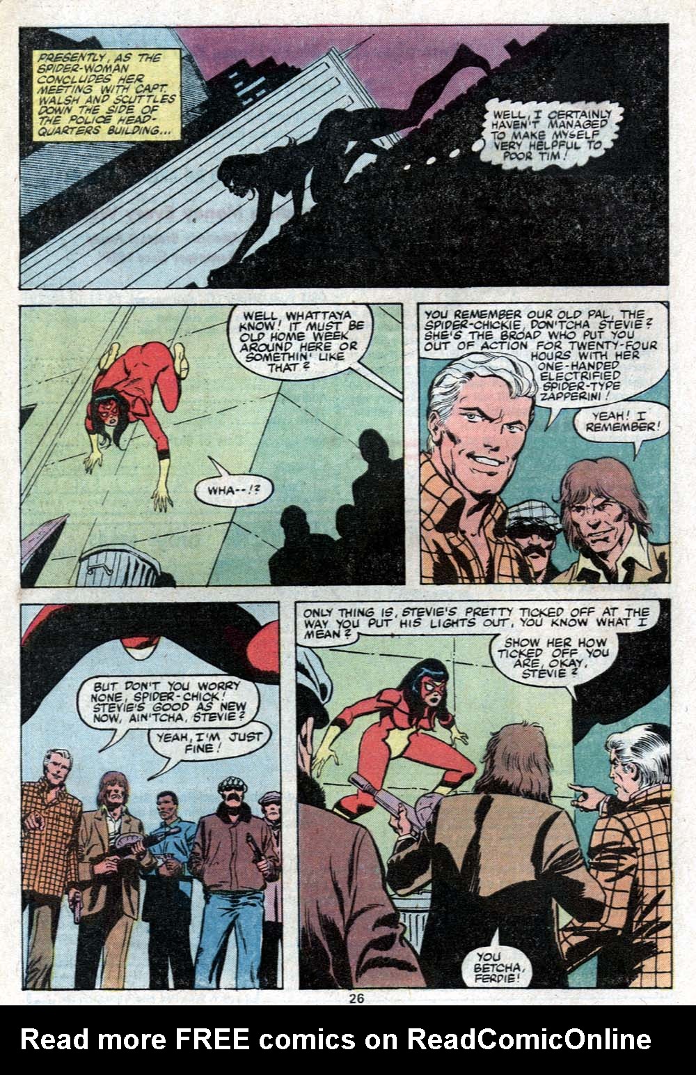 Read online Spider-Woman (1978) comic -  Issue #24 - 17