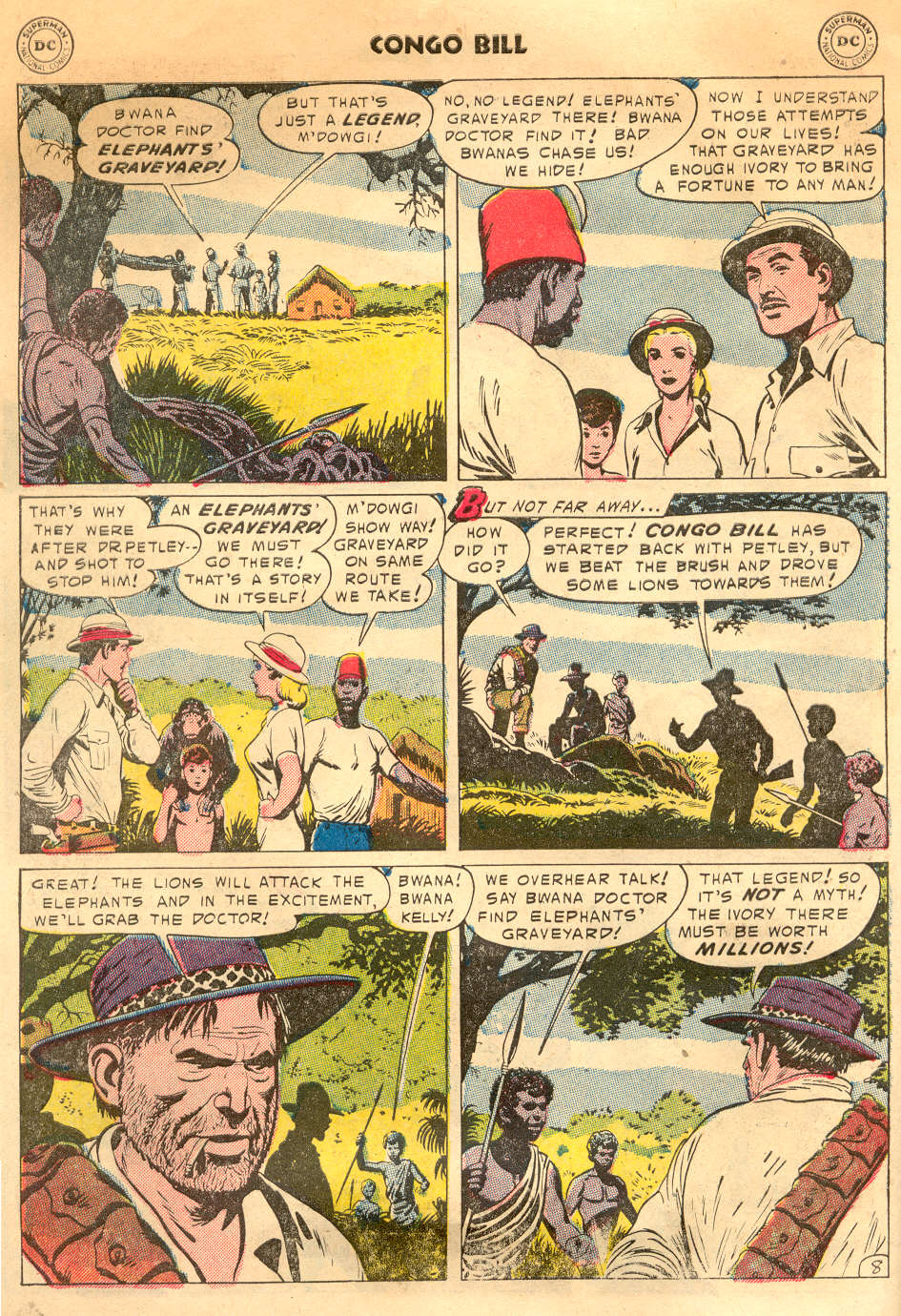 Read online Congo Bill comic -  Issue #2 - 10