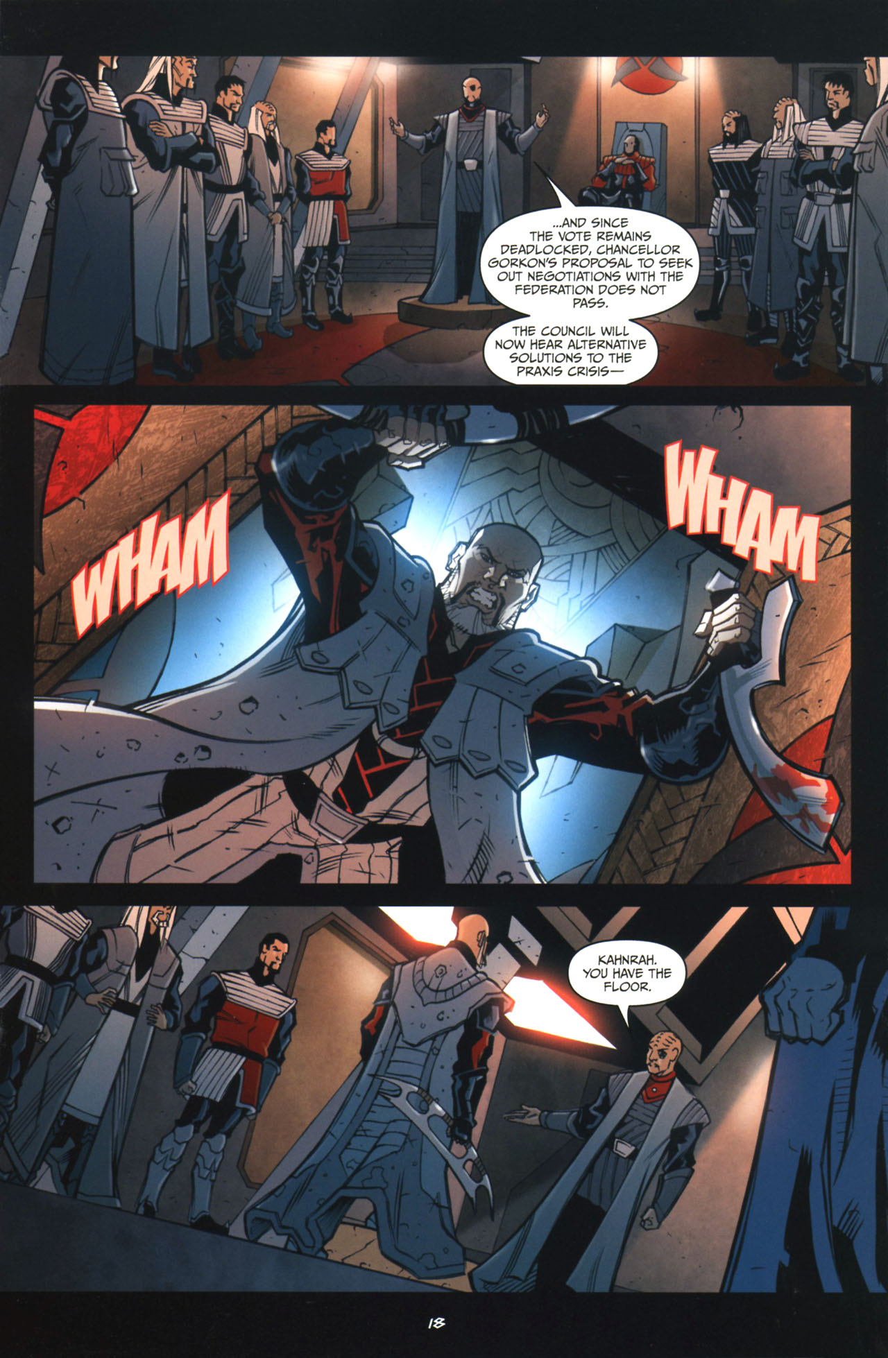 Read online Star Trek: Klingons: Blood Will Tell comic -  Issue #5 - 20