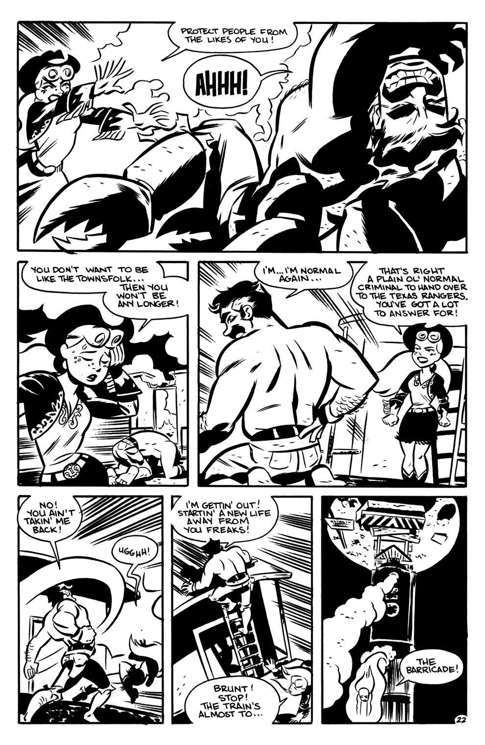 Read online Mutant, Texas: Tales of Sheriff Ida Red comic -  Issue #4 - 24