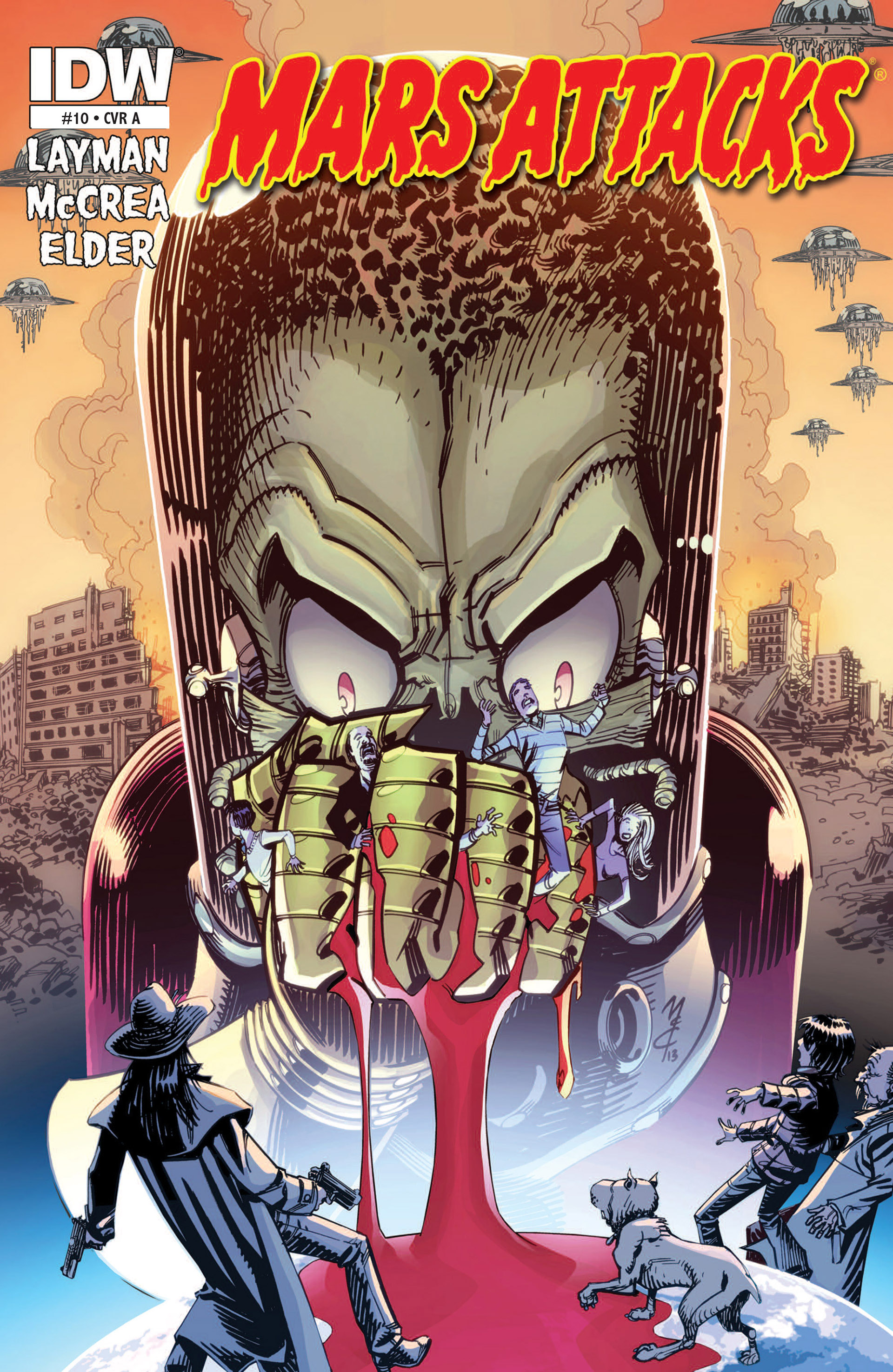 Read online Mars Attacks comic -  Issue #10 - 1