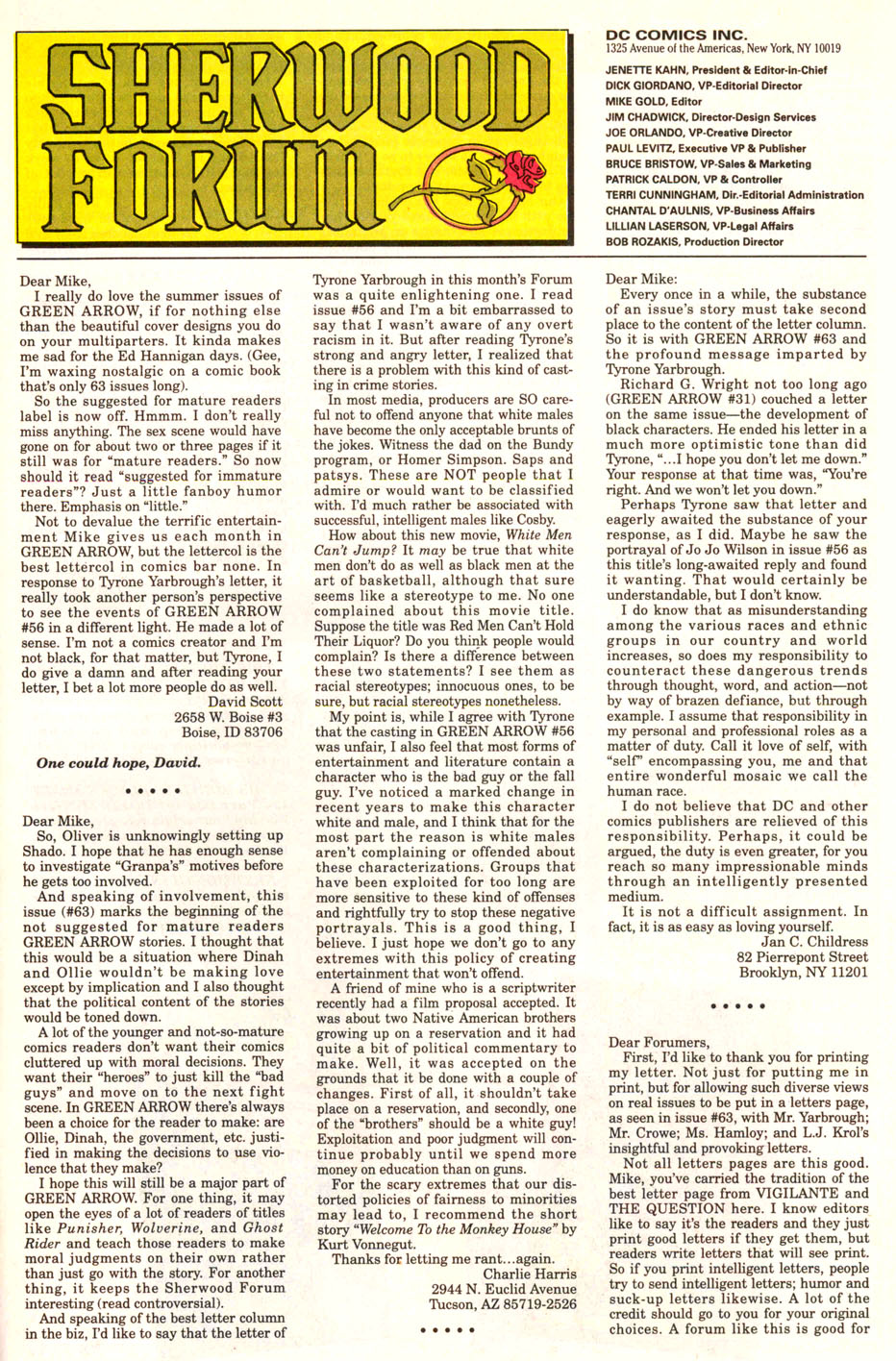 Read online Green Arrow (1988) comic -  Issue #71 - 24
