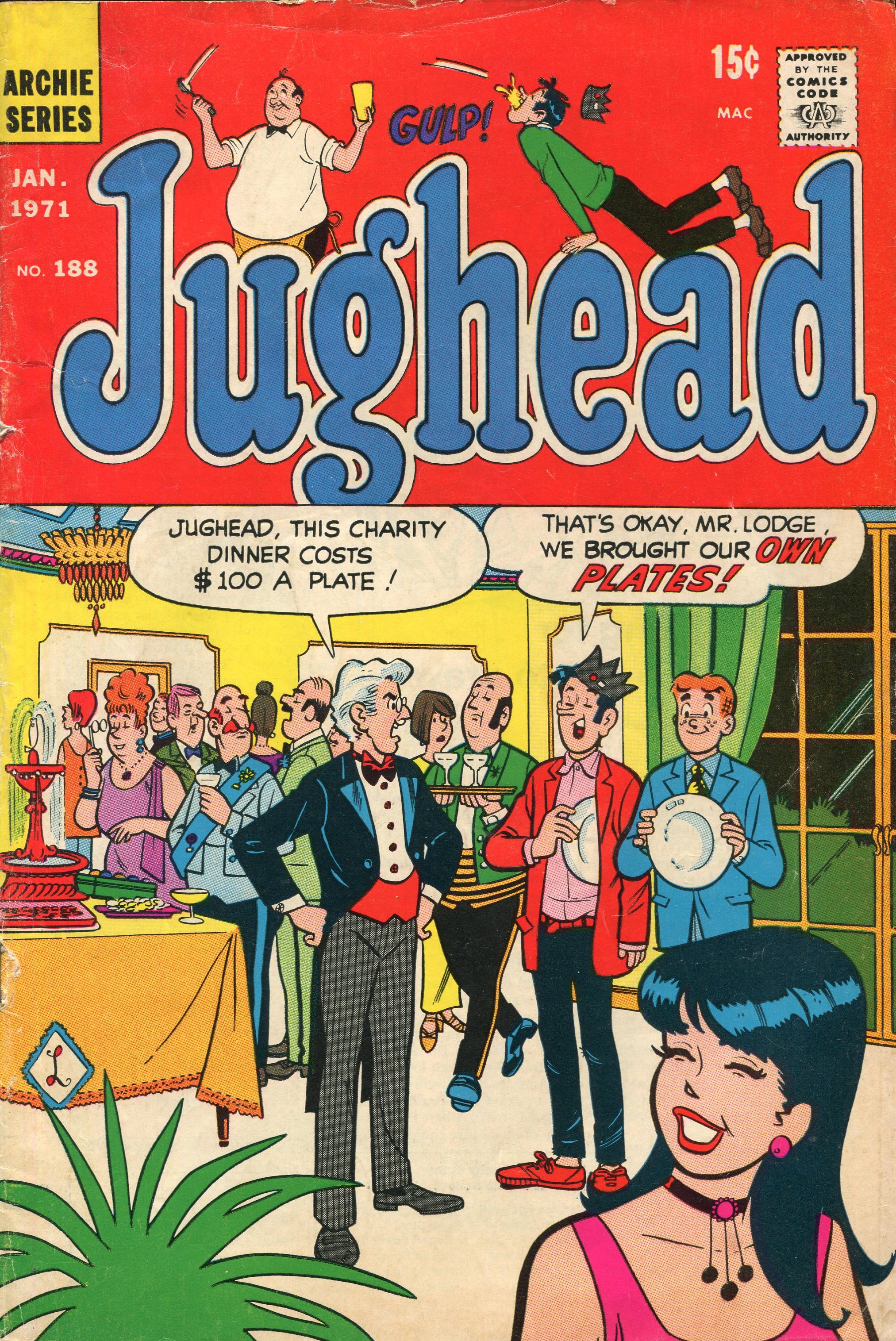 Read online Jughead (1965) comic -  Issue #188 - 1