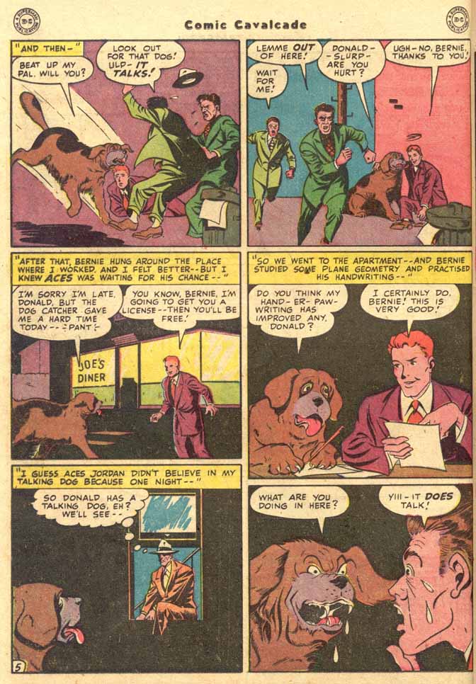 Read online Comic Cavalcade comic -  Issue #25 - 22