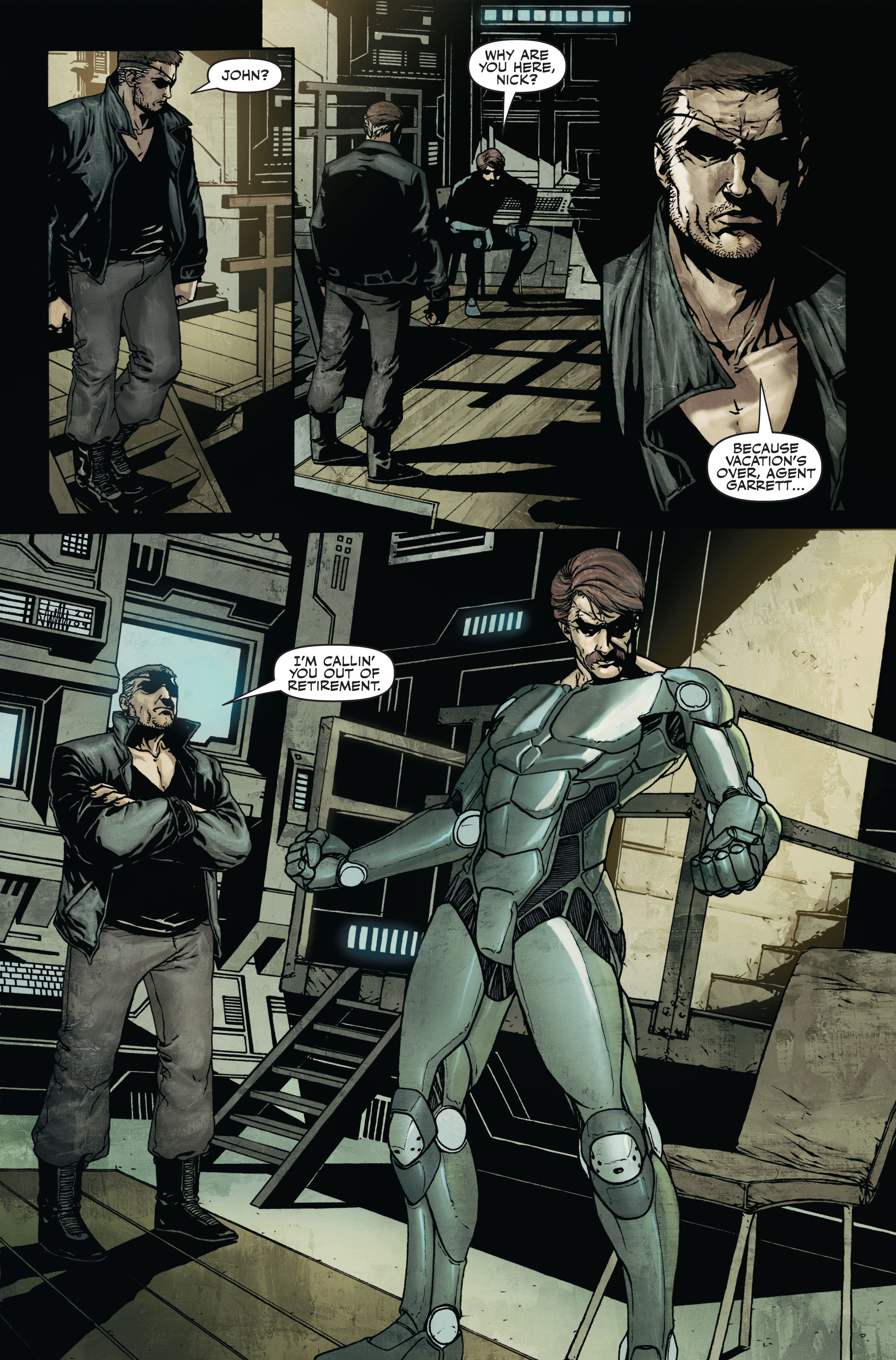 Read online Secret Warriors comic -  Issue #7 - 22