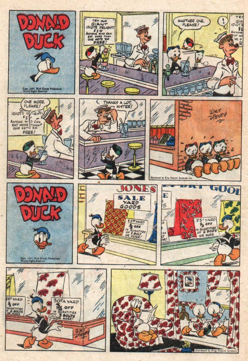 Read online Walt Disney's Comics and Stories comic -  Issue #120 - 36