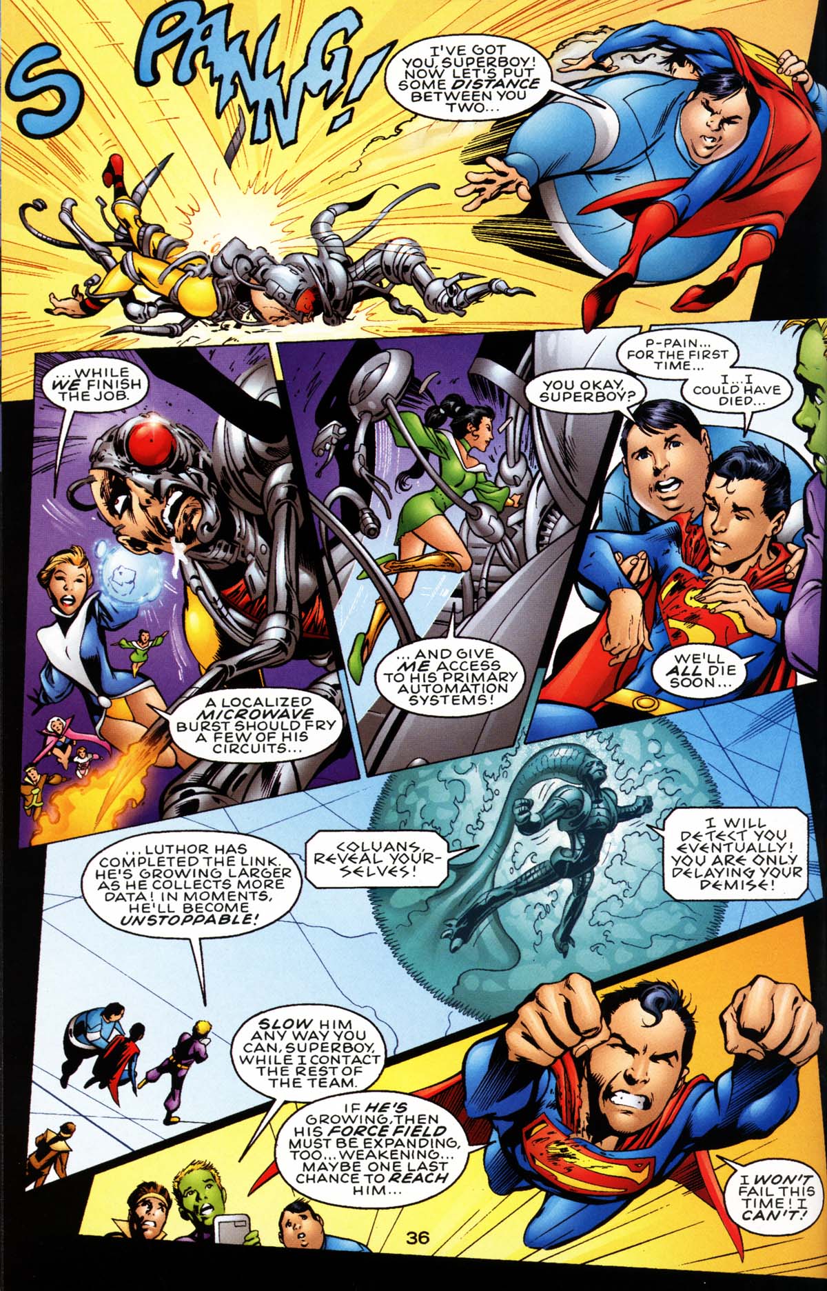 Read online Superboy's Legion comic -  Issue #2 - 38