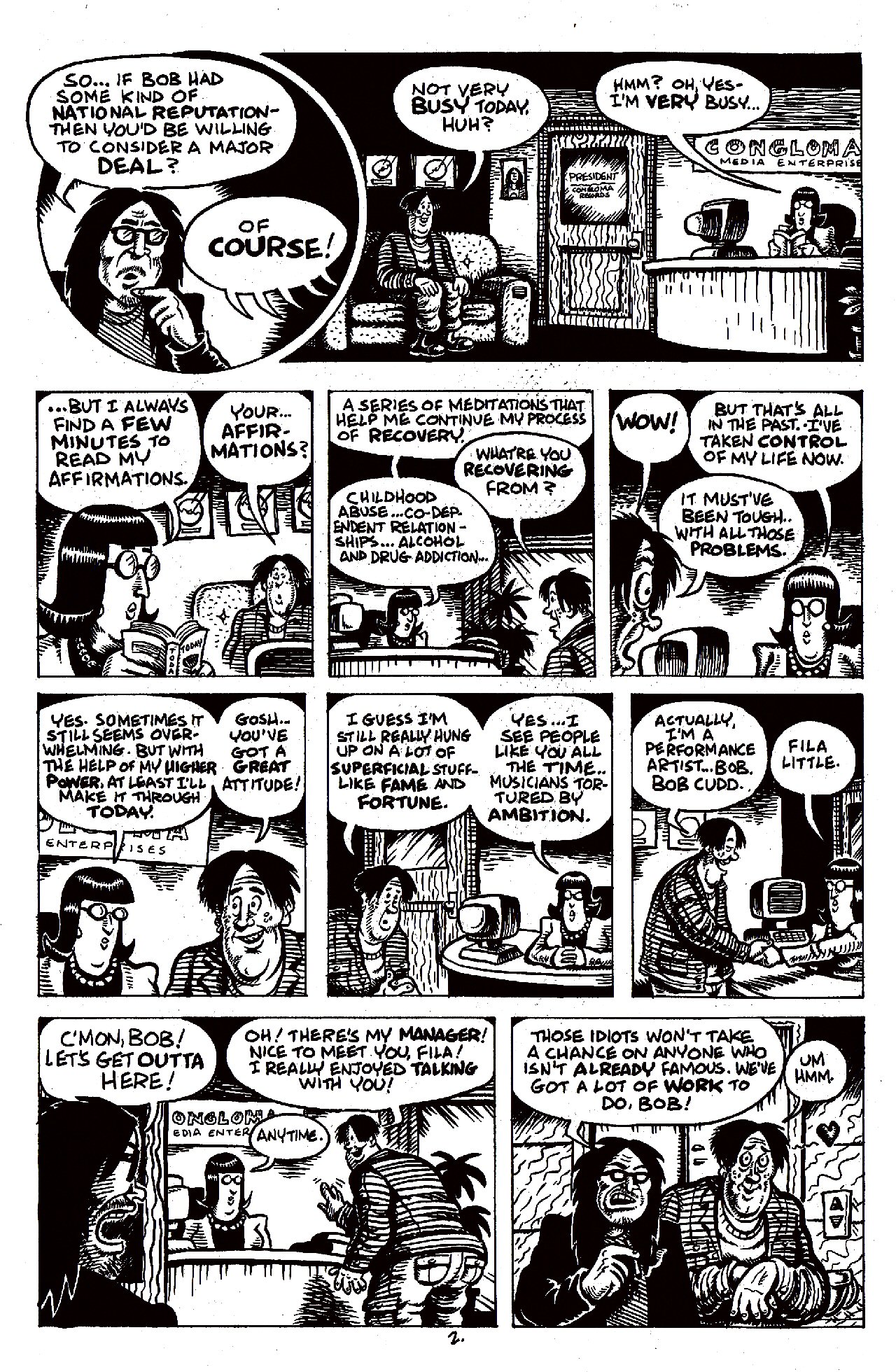 Read online Cud comic -  Issue #3 - 4