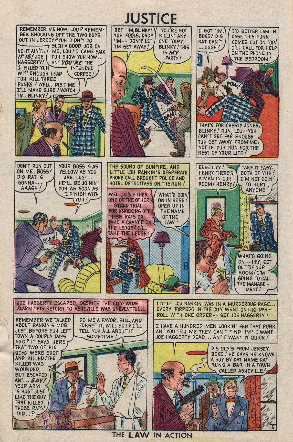 Read online Justice Comics (1948) comic -  Issue #12 - 16