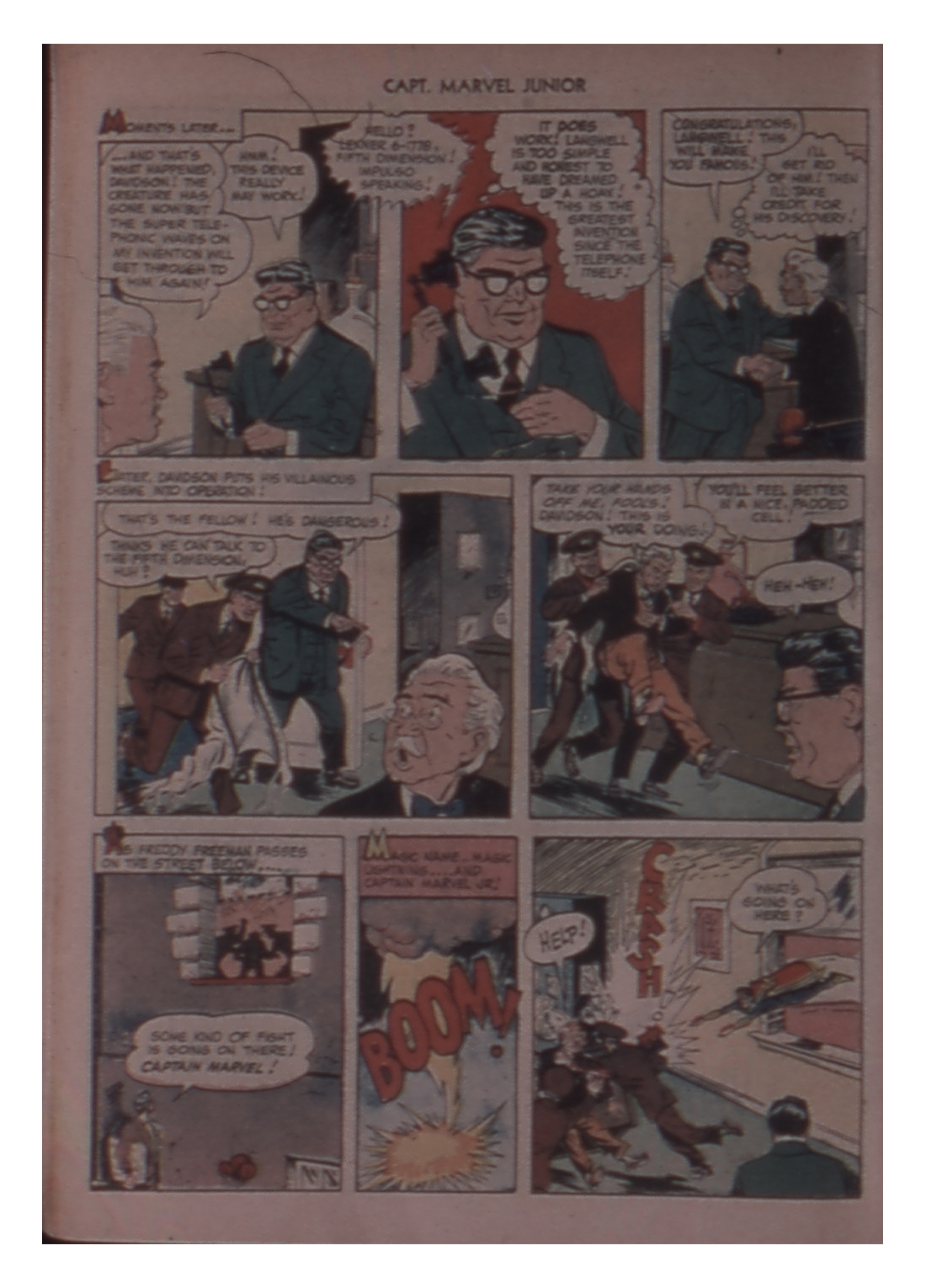 Read online Captain Marvel, Jr. comic -  Issue #77 - 18