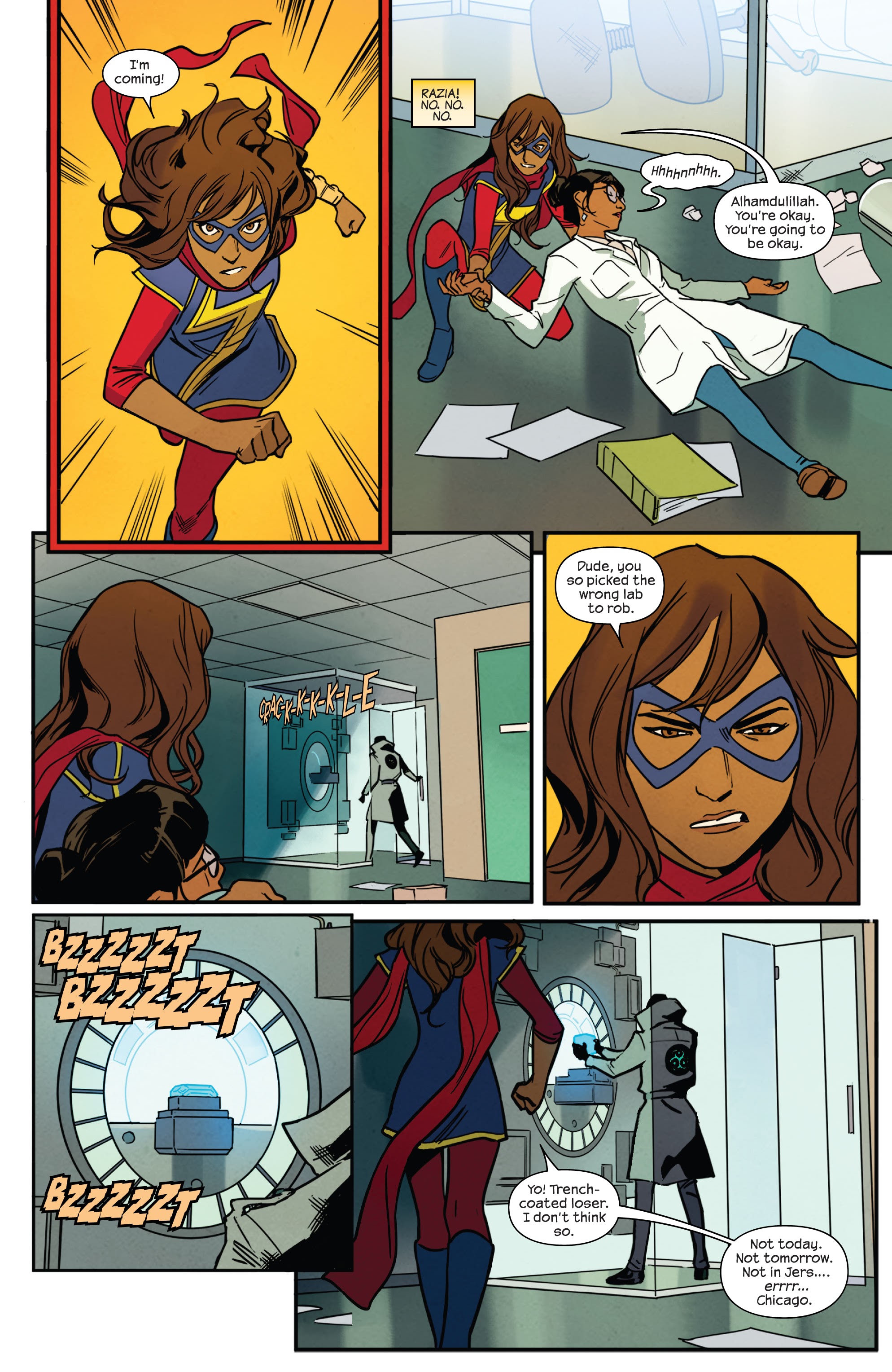 Read online Ms. Marvel: Beyond the Limit comic -  Issue #1 - 10