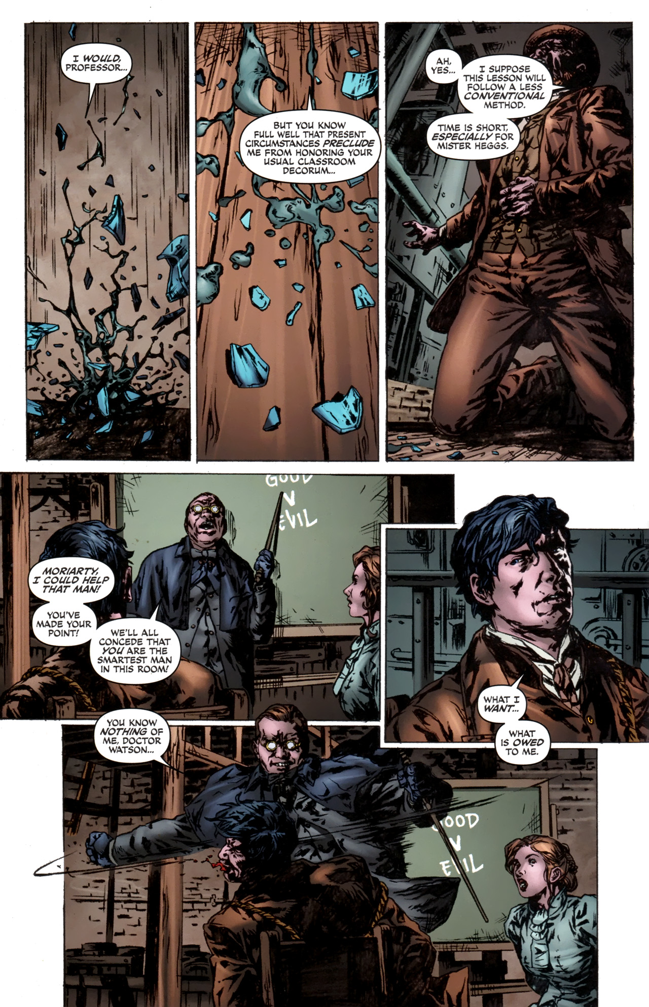 Read online Sherlock Holmes: Year One comic -  Issue #6 - 7