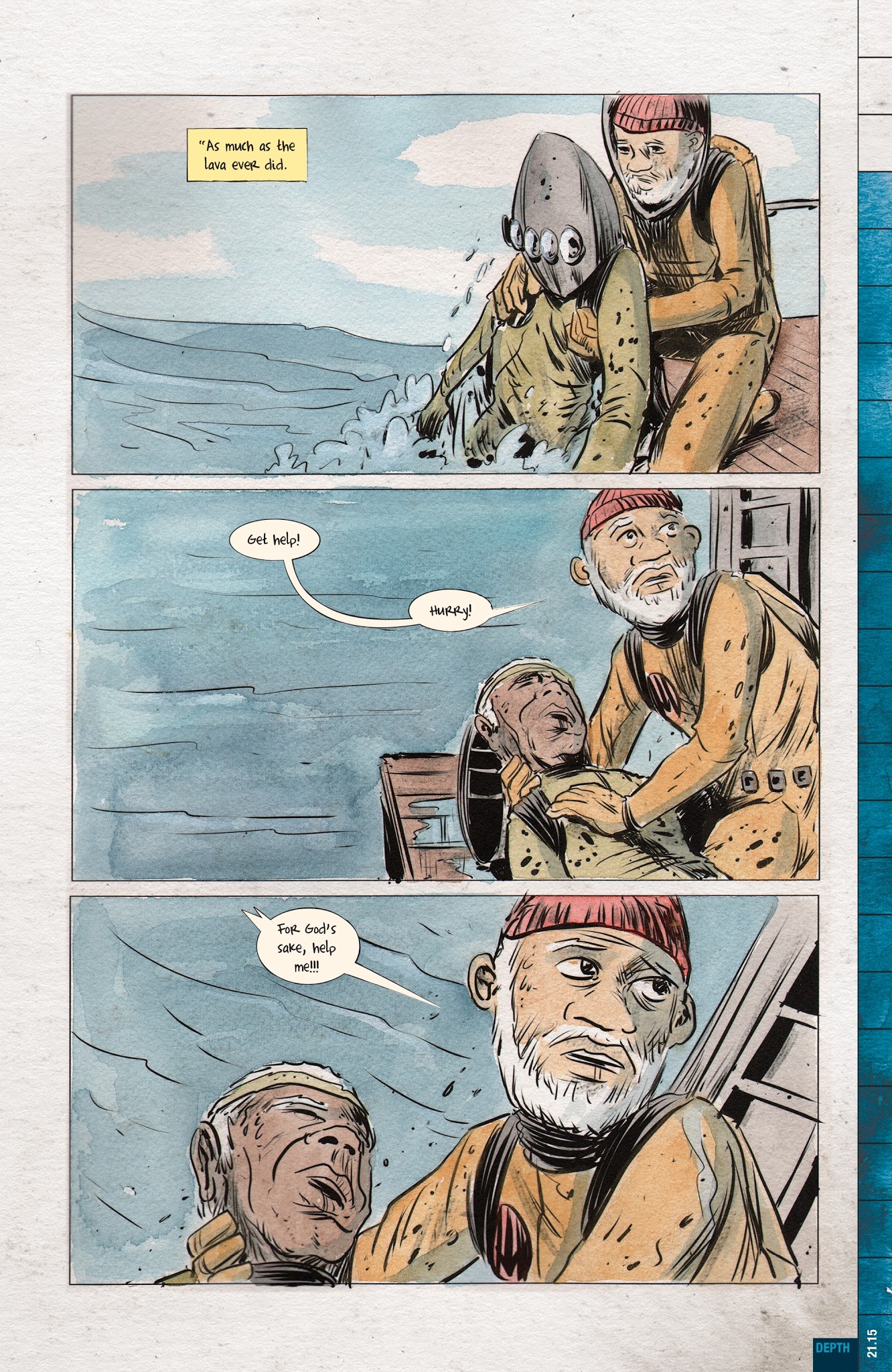 Read online Dept. H comic -  Issue #21 - 17