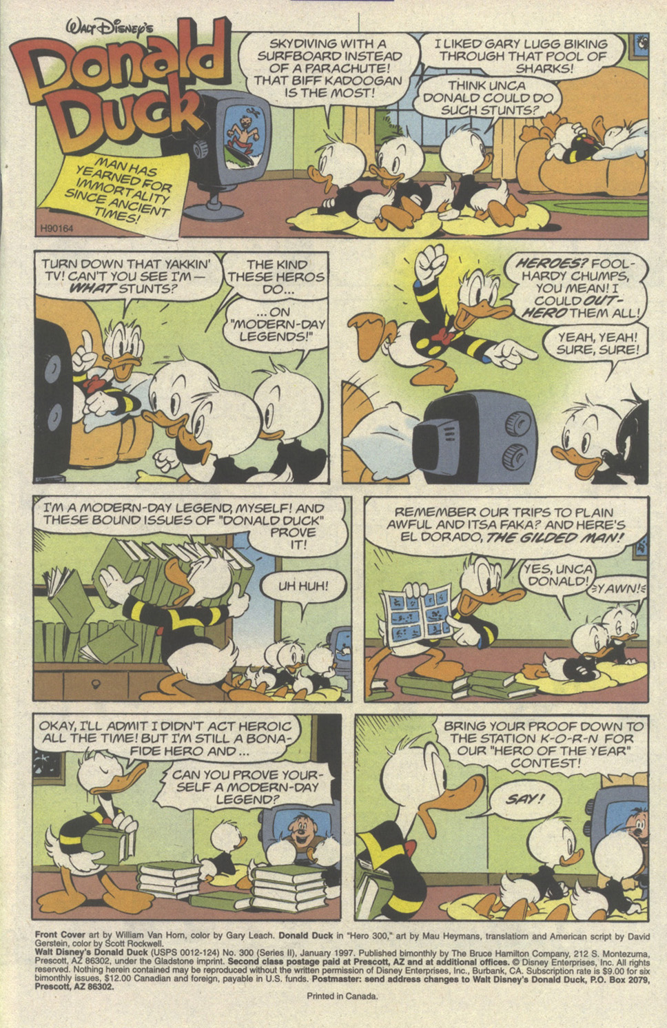 Read online Walt Disney's Donald Duck (1986) comic -  Issue #300 - 3