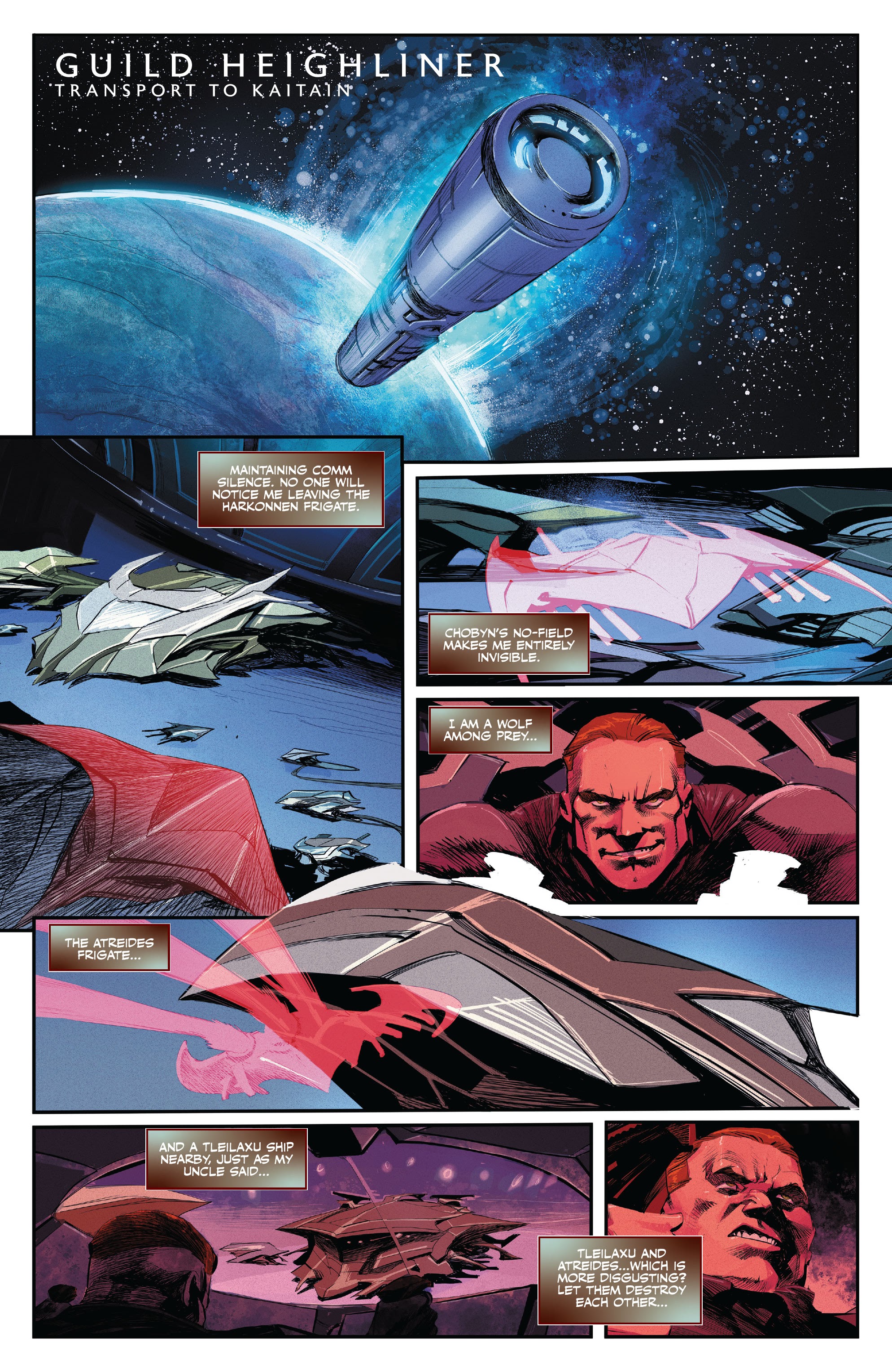 Read online Dune: House Atreides comic -  Issue #10 - 17