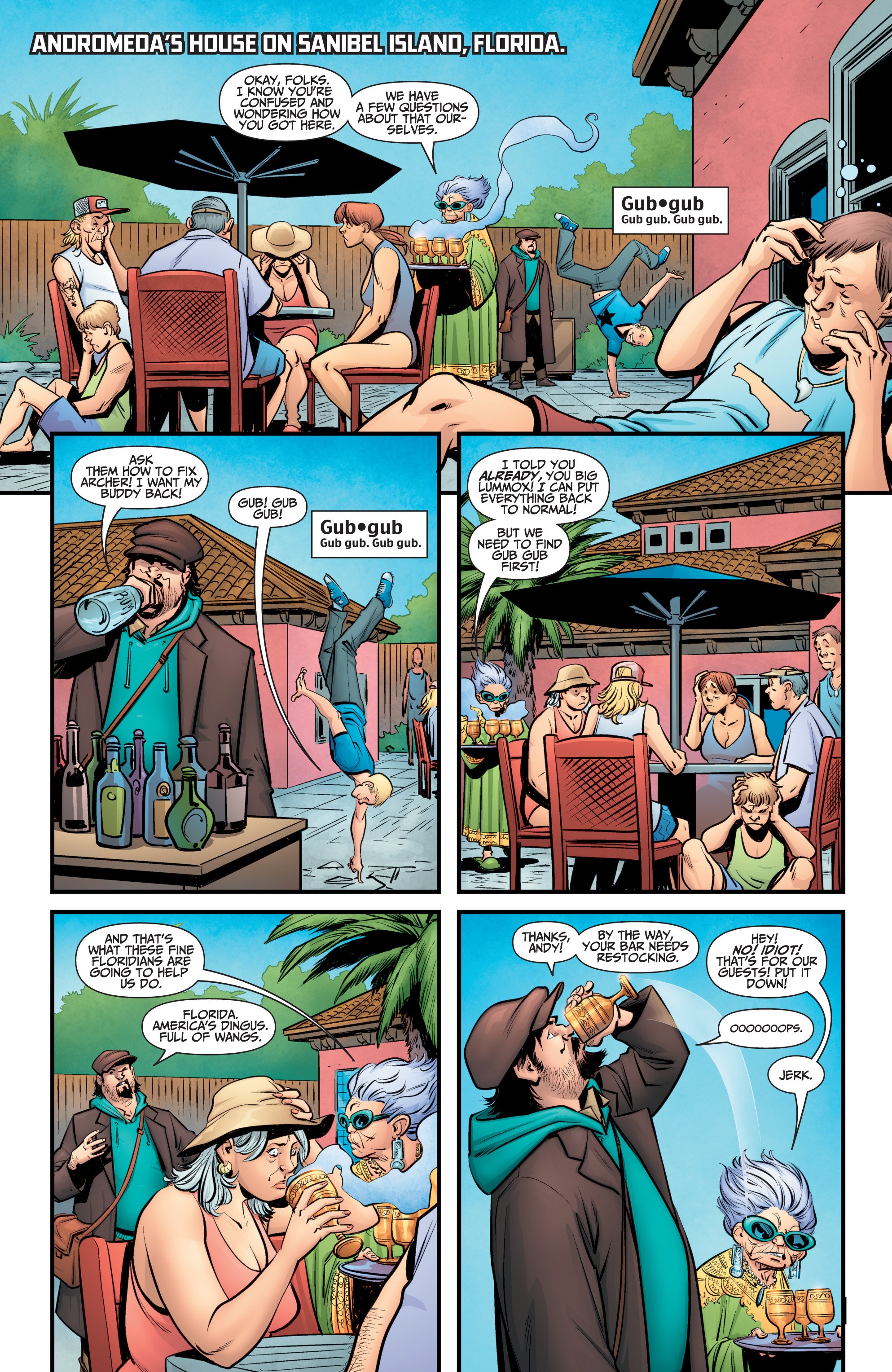 Read online A&A: The Adventures of Archer & Armstrong comic -  Issue #11 - 5