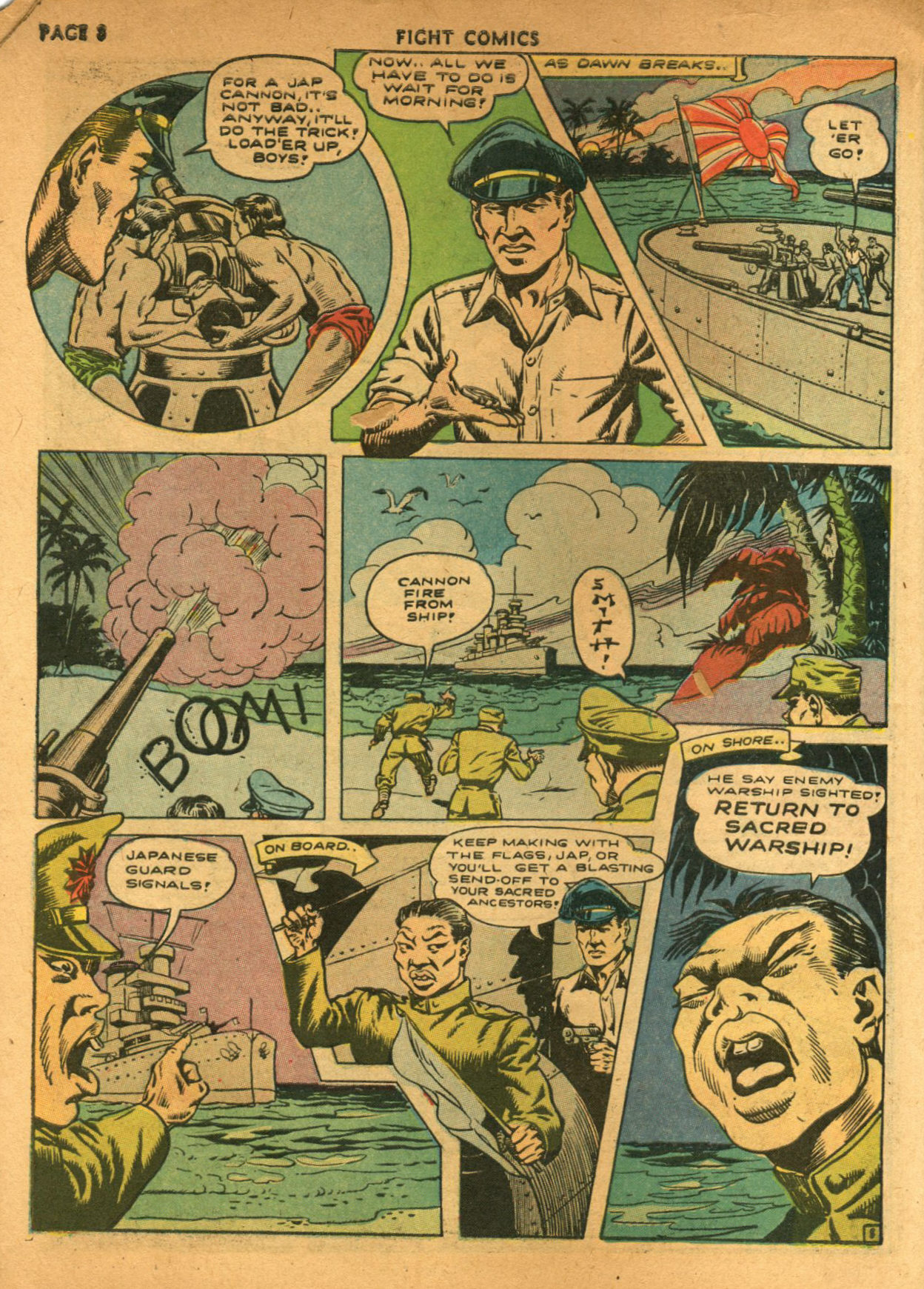 Read online Fight Comics comic -  Issue #21 - 10