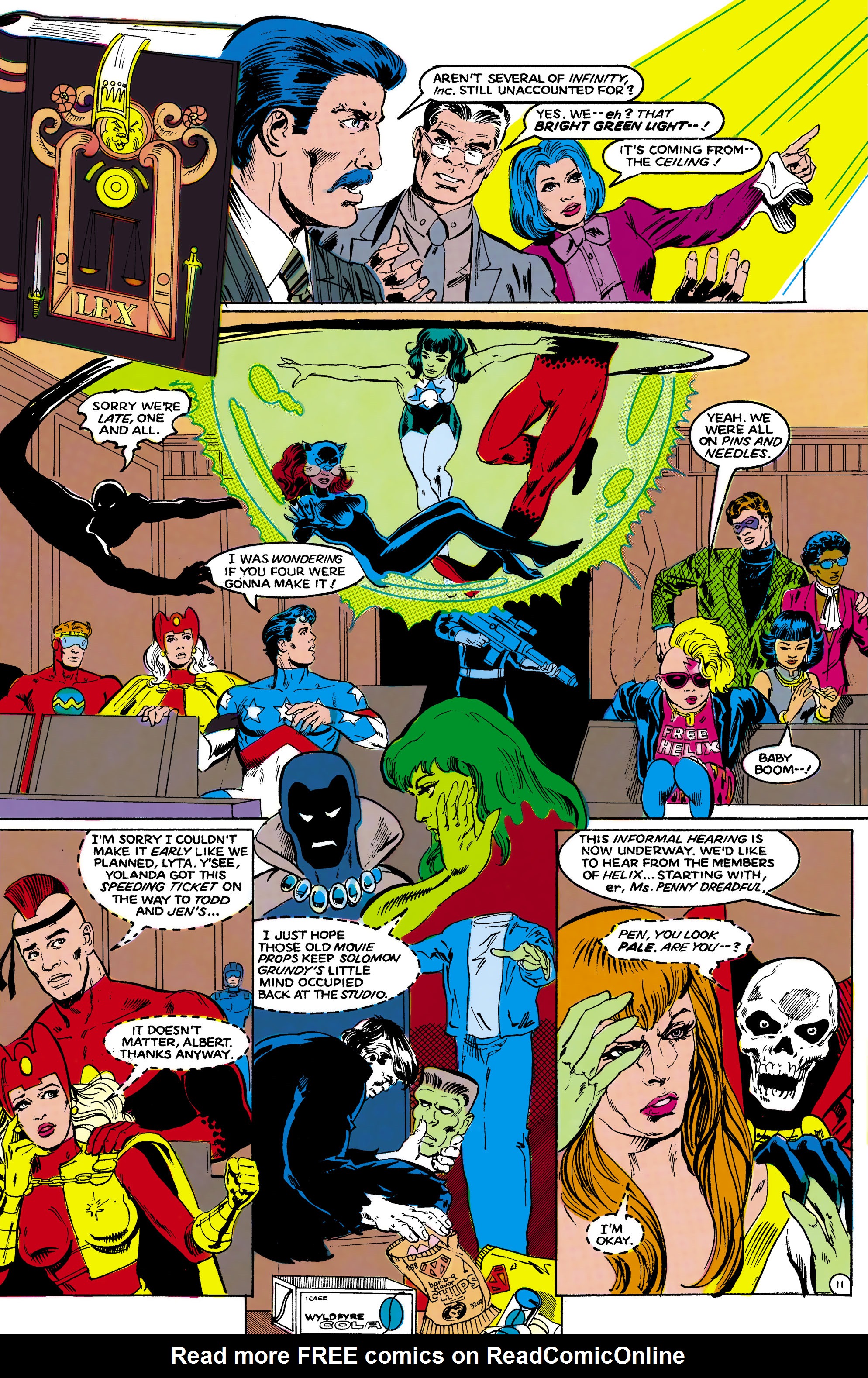 Read online Infinity Inc. (1984) comic -  Issue #38 - 12