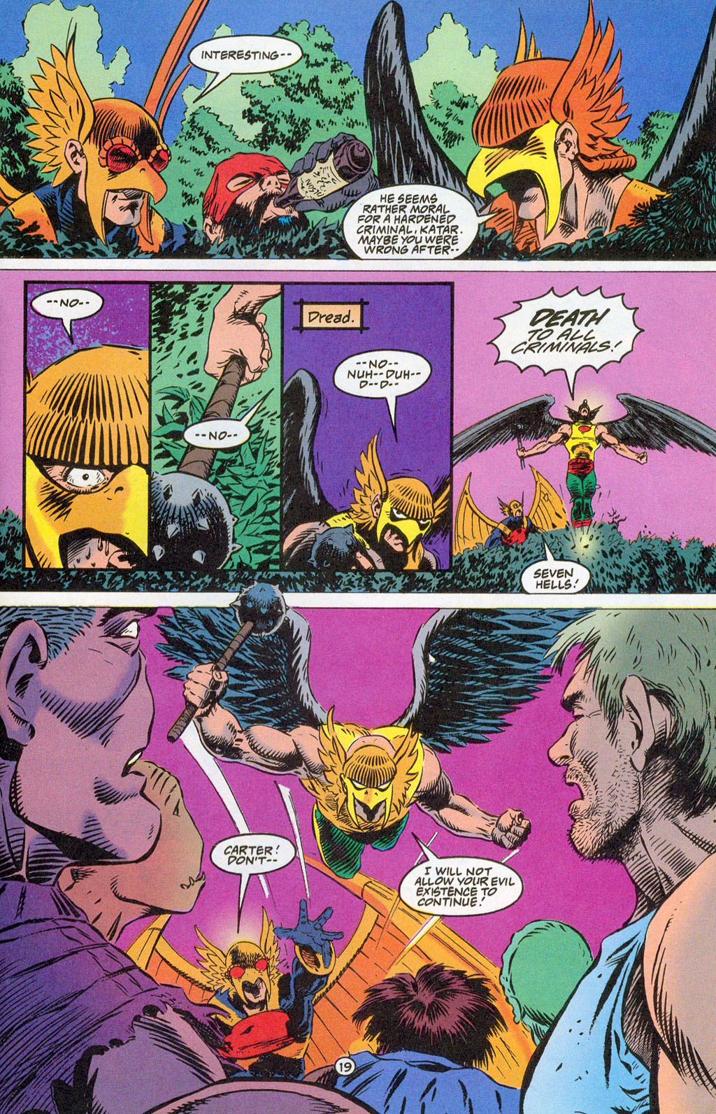 Hawkman (1993) Issue #11 #14 - English 21