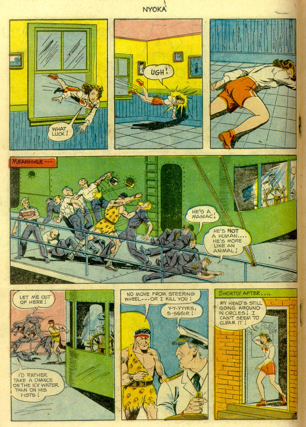 Read online Nyoka the Jungle Girl (1945) comic -  Issue #68 - 17