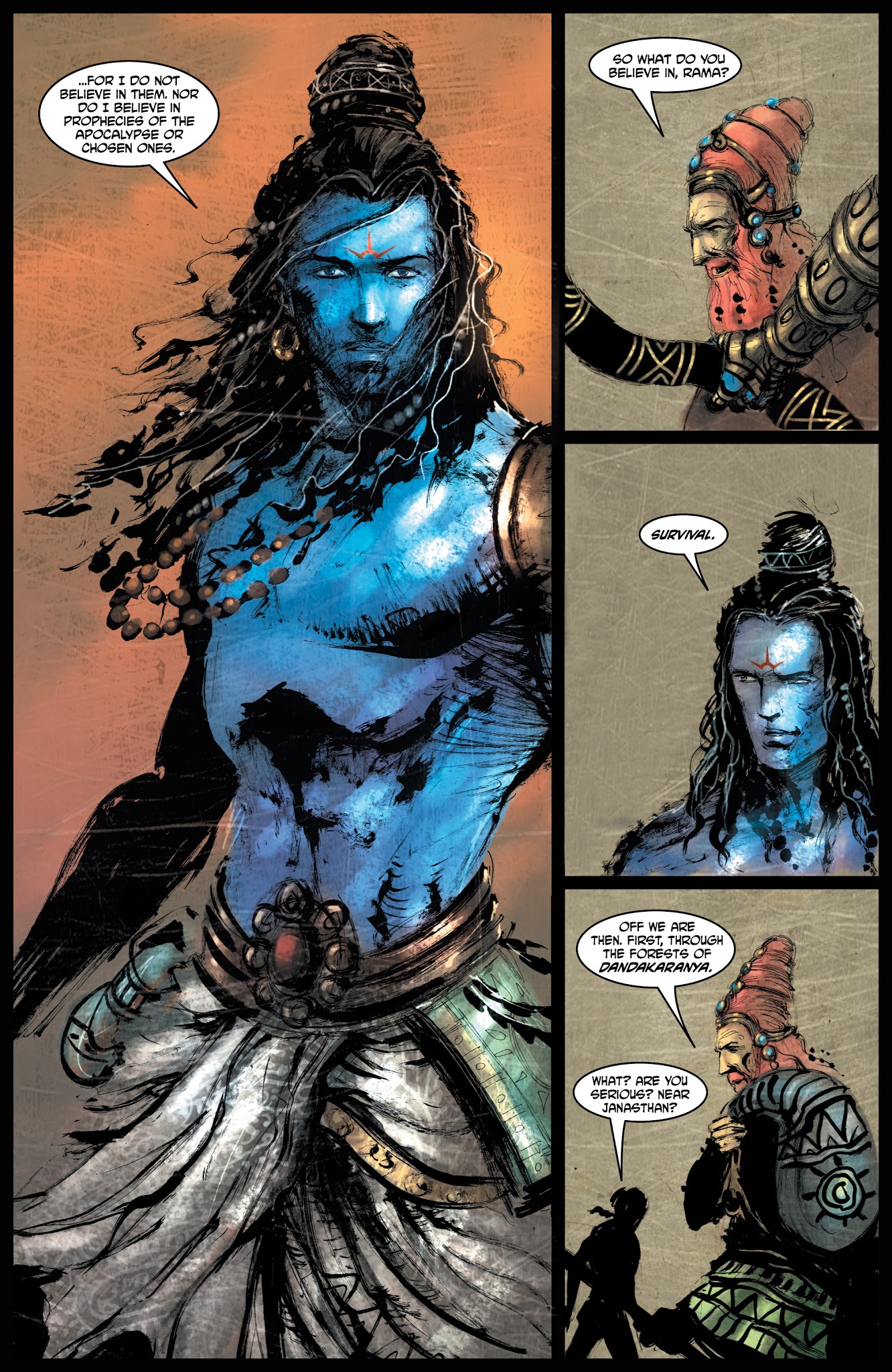 Read online Ramayan 3392 A.D. comic -  Issue #3 - 23