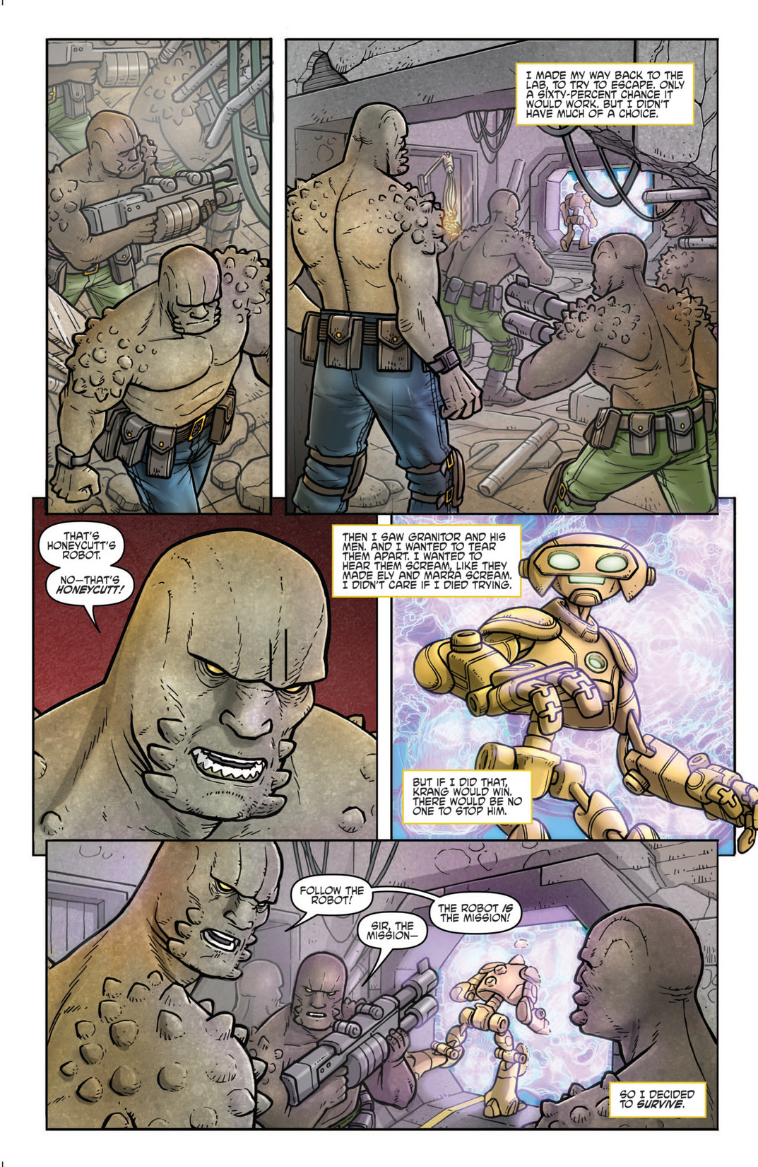 Read online Teenage Mutant Ninja Turtles Micro-Series comic -  Issue #8 - 18