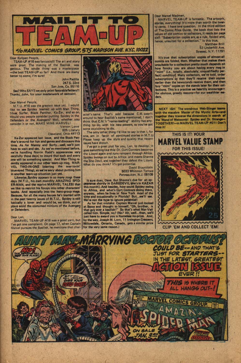 Read online Marvel Team-Up (1972) comic -  Issue #20 - 20