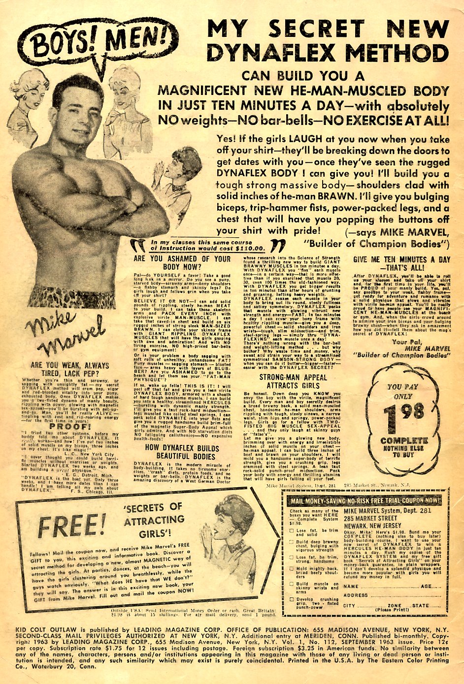 Read online Kid Colt Outlaw comic -  Issue #112 - 2