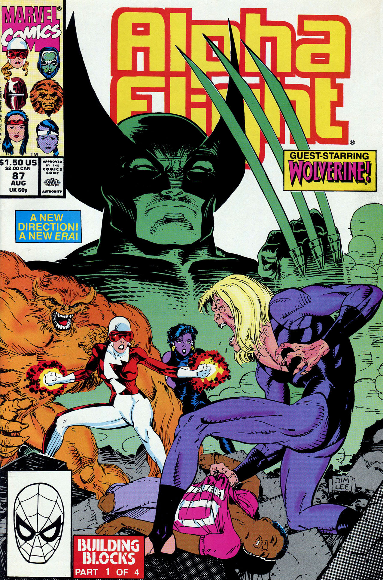 Read online Alpha Flight (1983) comic -  Issue #87 - 1