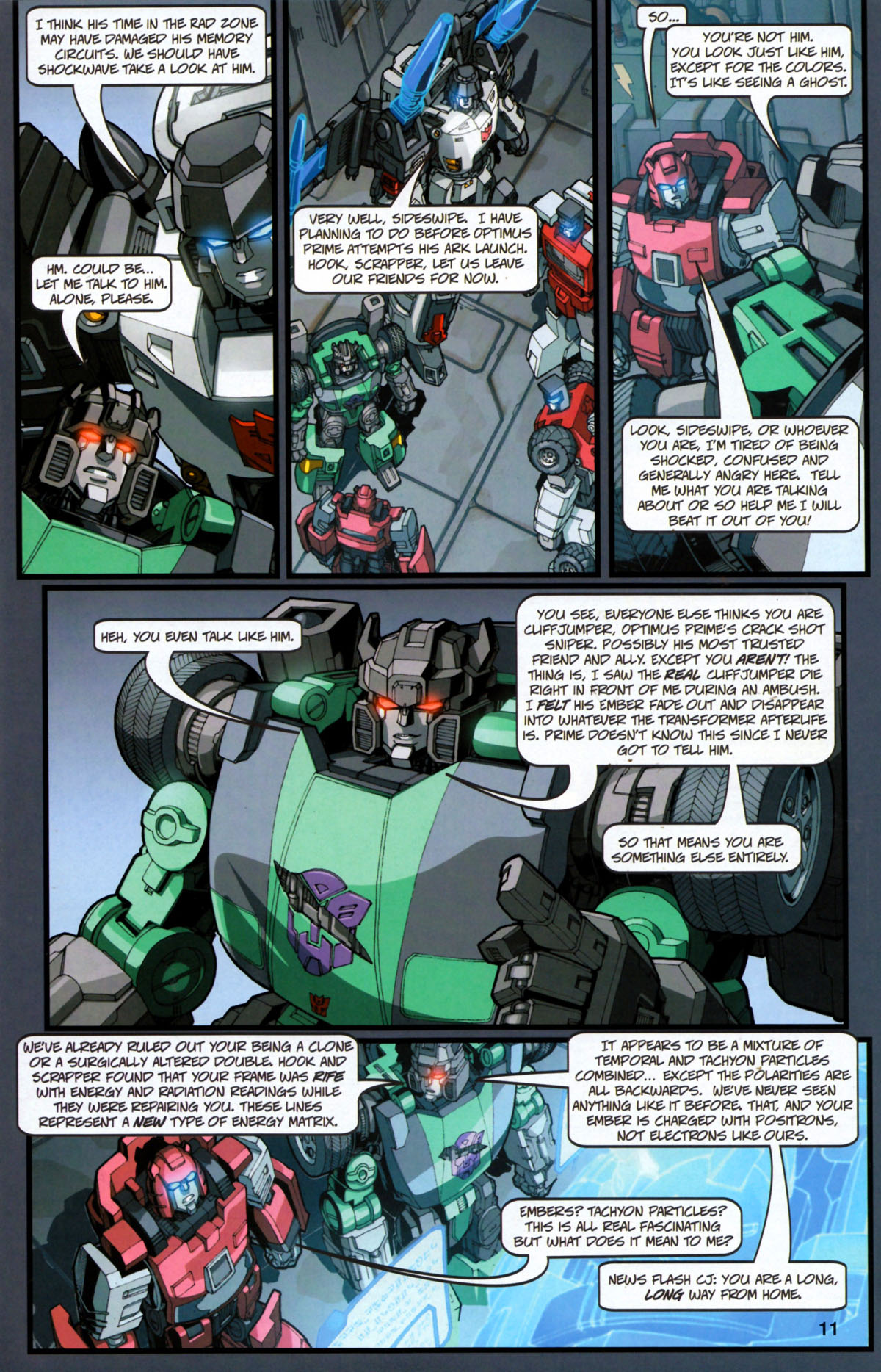 Read online Transformers: Timelines comic -  Issue #3 - 13