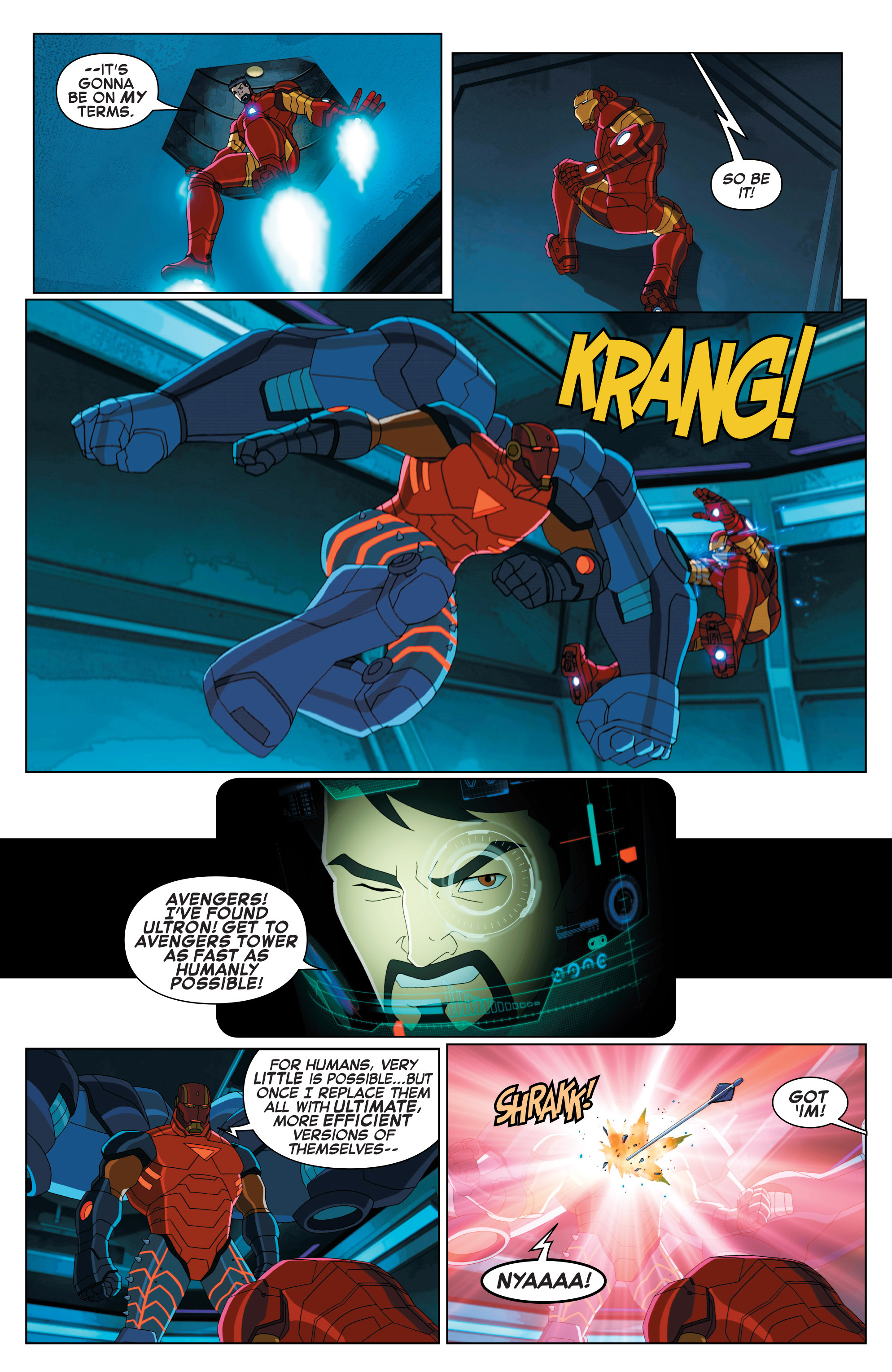 Read online Marvel Universe Avengers: Ultron Revolution comic -  Issue #2 - 10