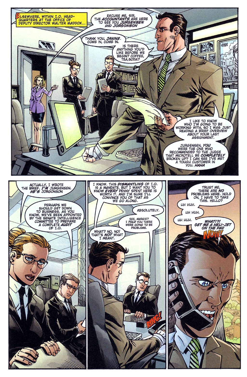 Read online The Patriots comic -  Issue #5 - 10