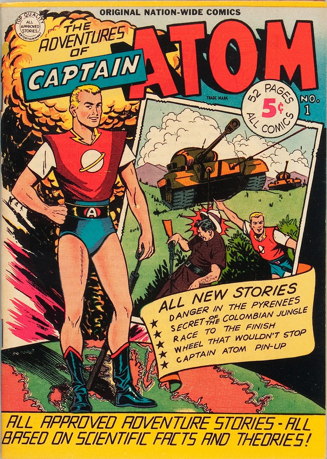 Captain Atom (1950) issue 1 - Page 1
