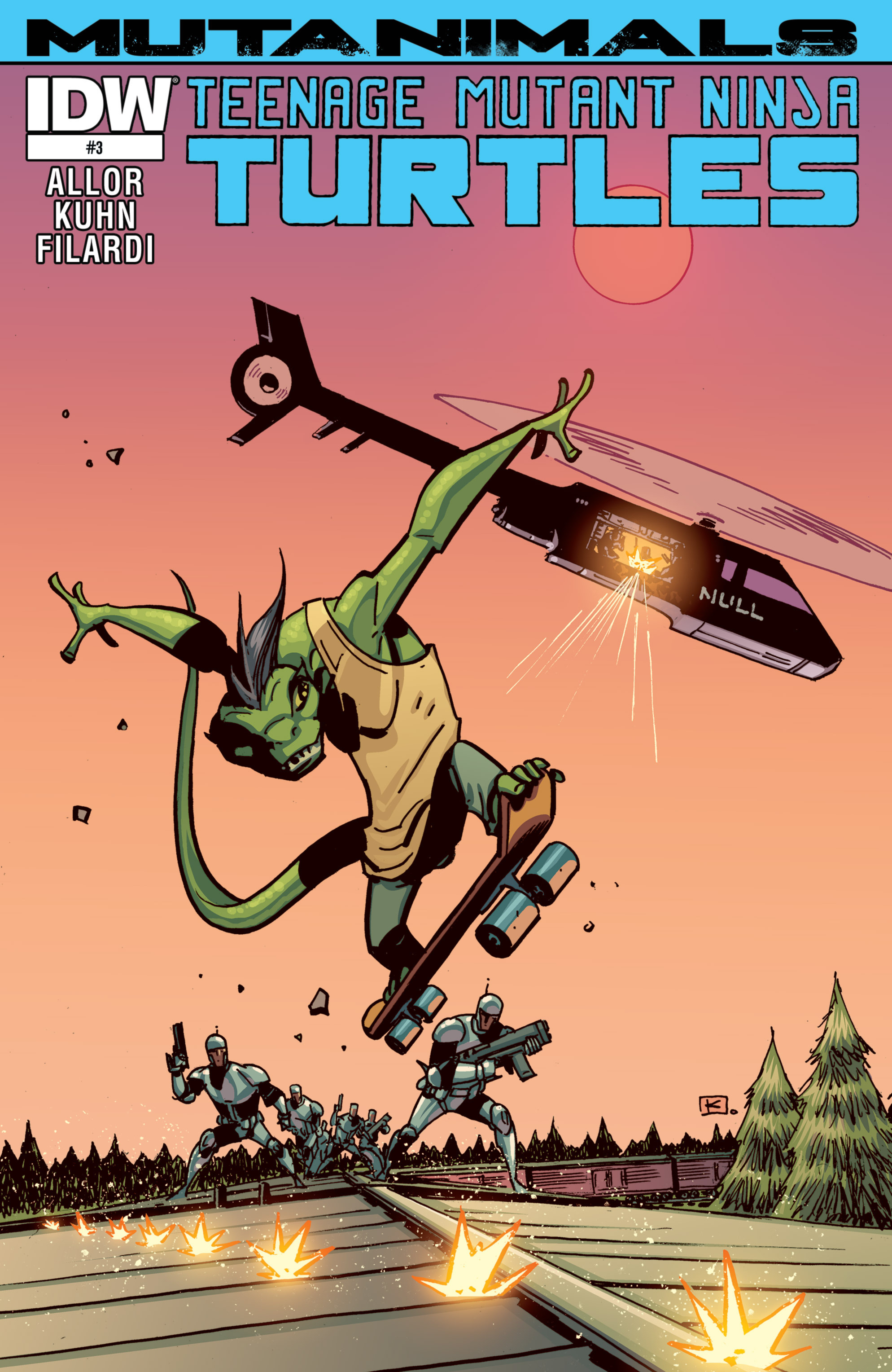 Read online Teenage Mutant Ninja Turtles: Mutanimals comic -  Issue #3 - 1