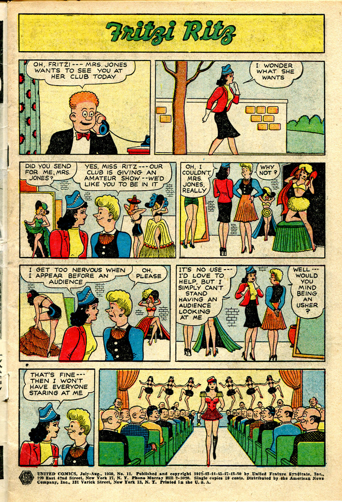 Read online United Comics comic -  Issue #11 - 3