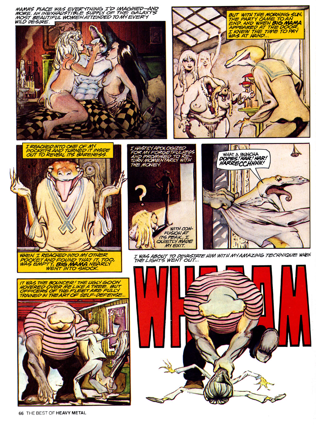 Read online The Best of Heavy Metal comic -  Issue # TPB 1 - 67