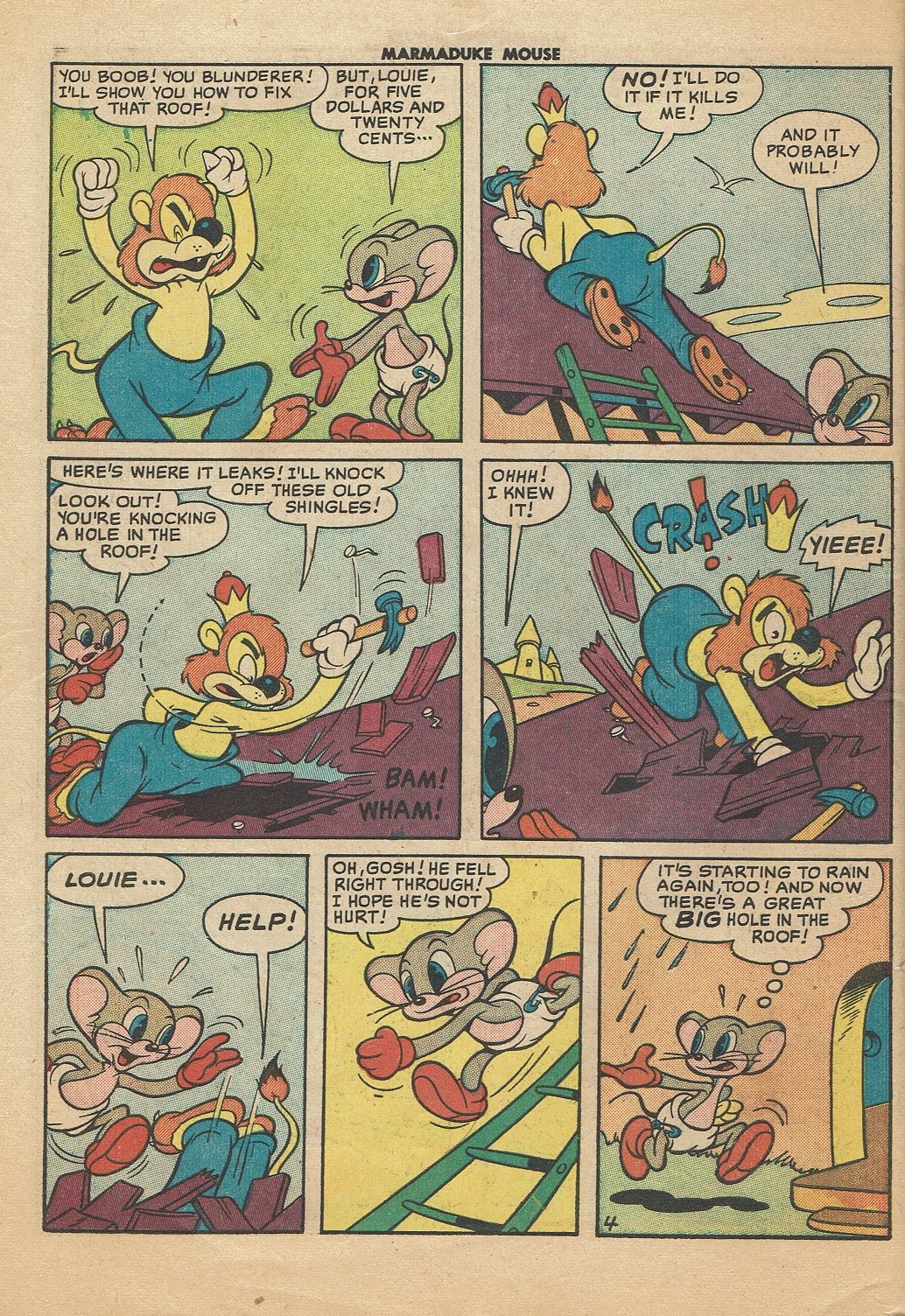 Read online Marmaduke Mouse comic -  Issue #22 - 48