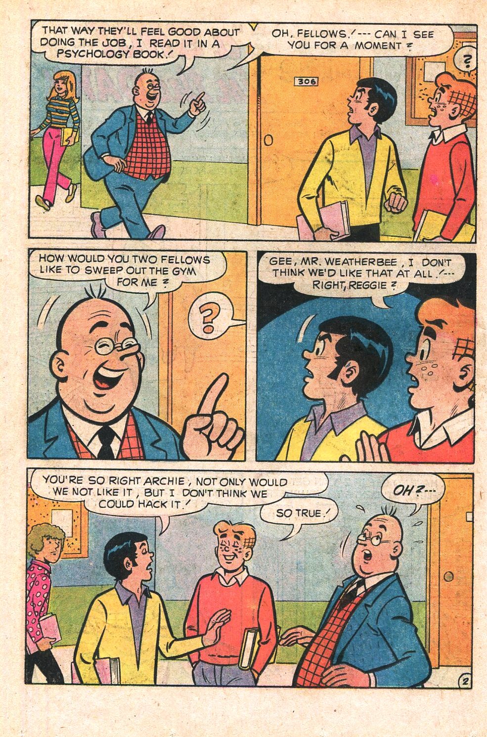 Read online Reggie and Me (1966) comic -  Issue #71 - 14