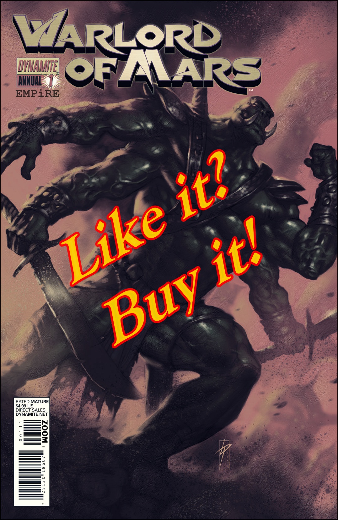 Read online Warlord of Mars comic -  Issue # _Annual 1 - 40