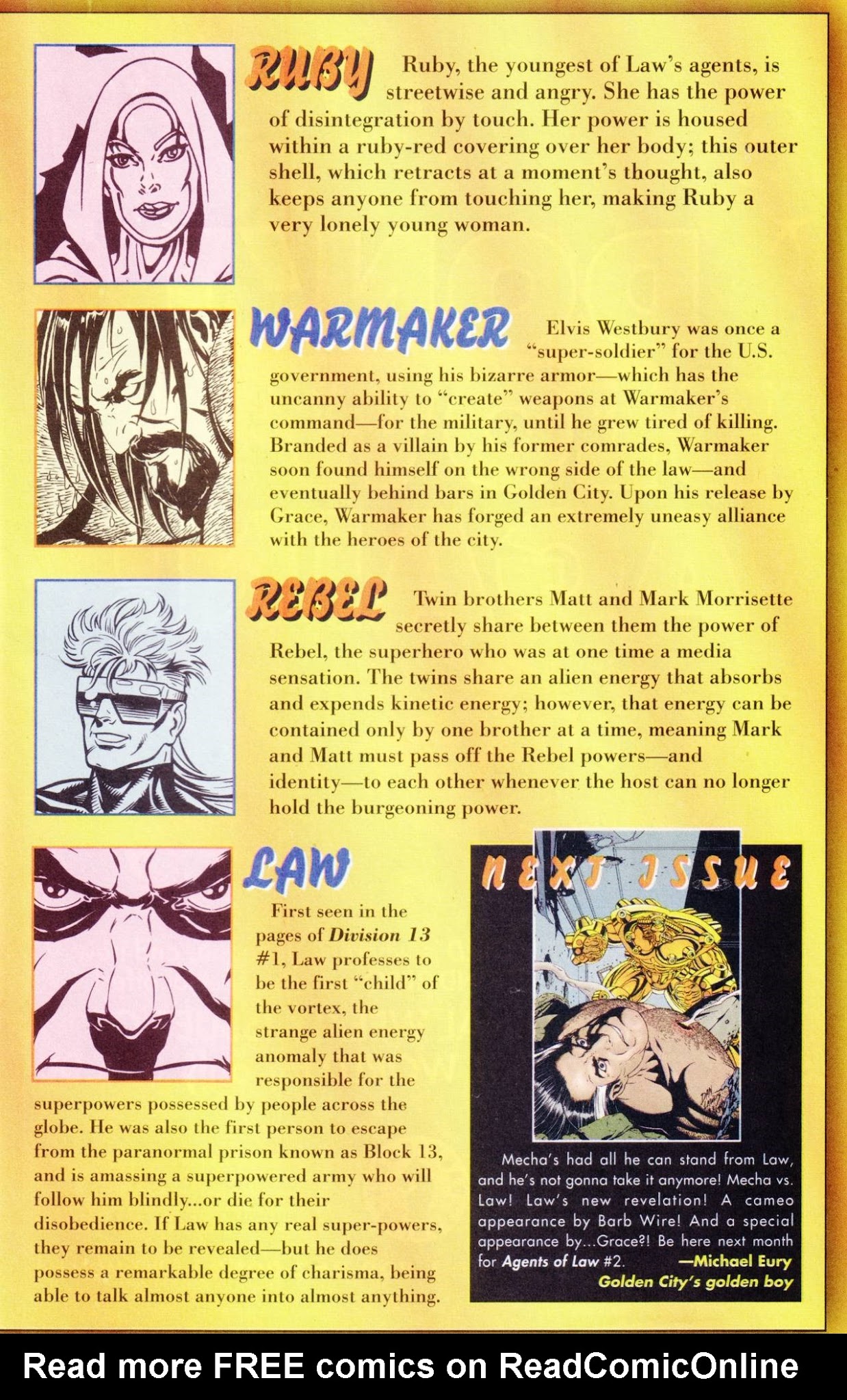 Read online Agents of Law comic -  Issue #1 - 26