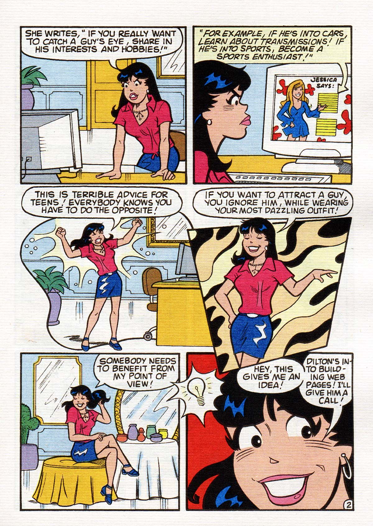Read online Betty and Veronica Digest Magazine comic -  Issue #147 - 54