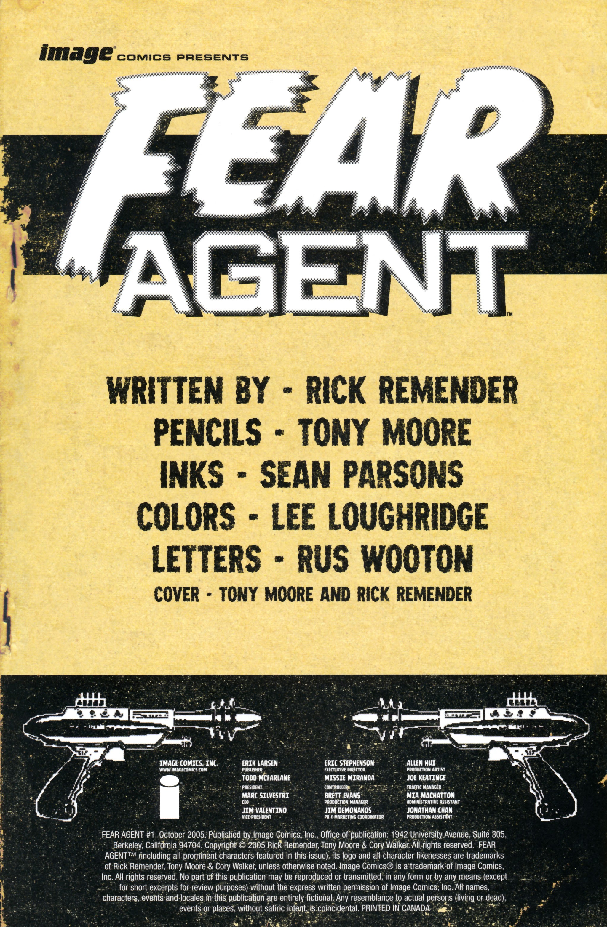 Read online Fear Agent comic -  Issue #1 - 2
