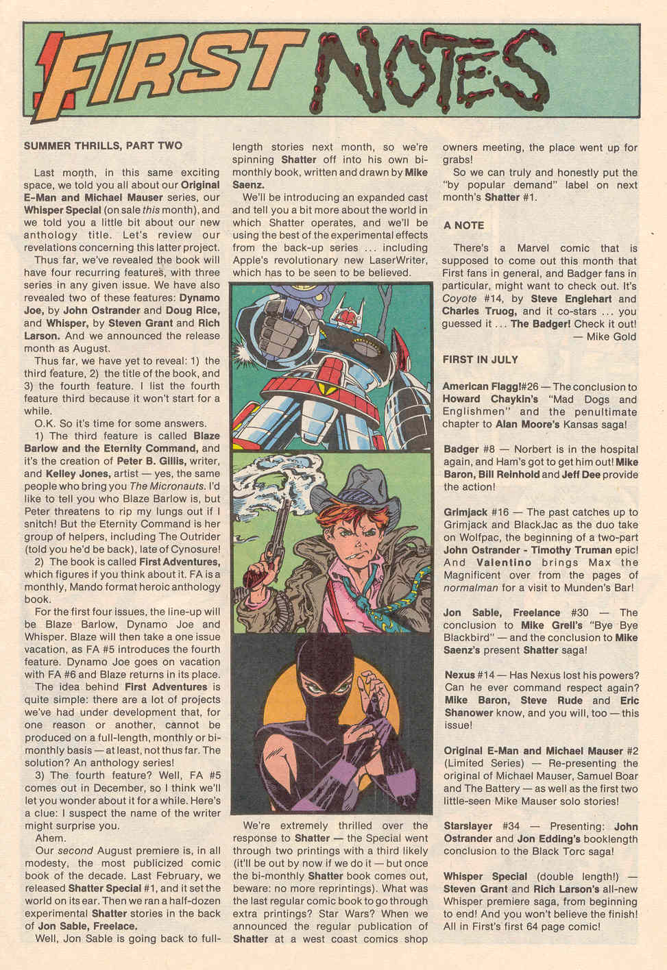 Read online Starslayer comic -  Issue #34 - 32