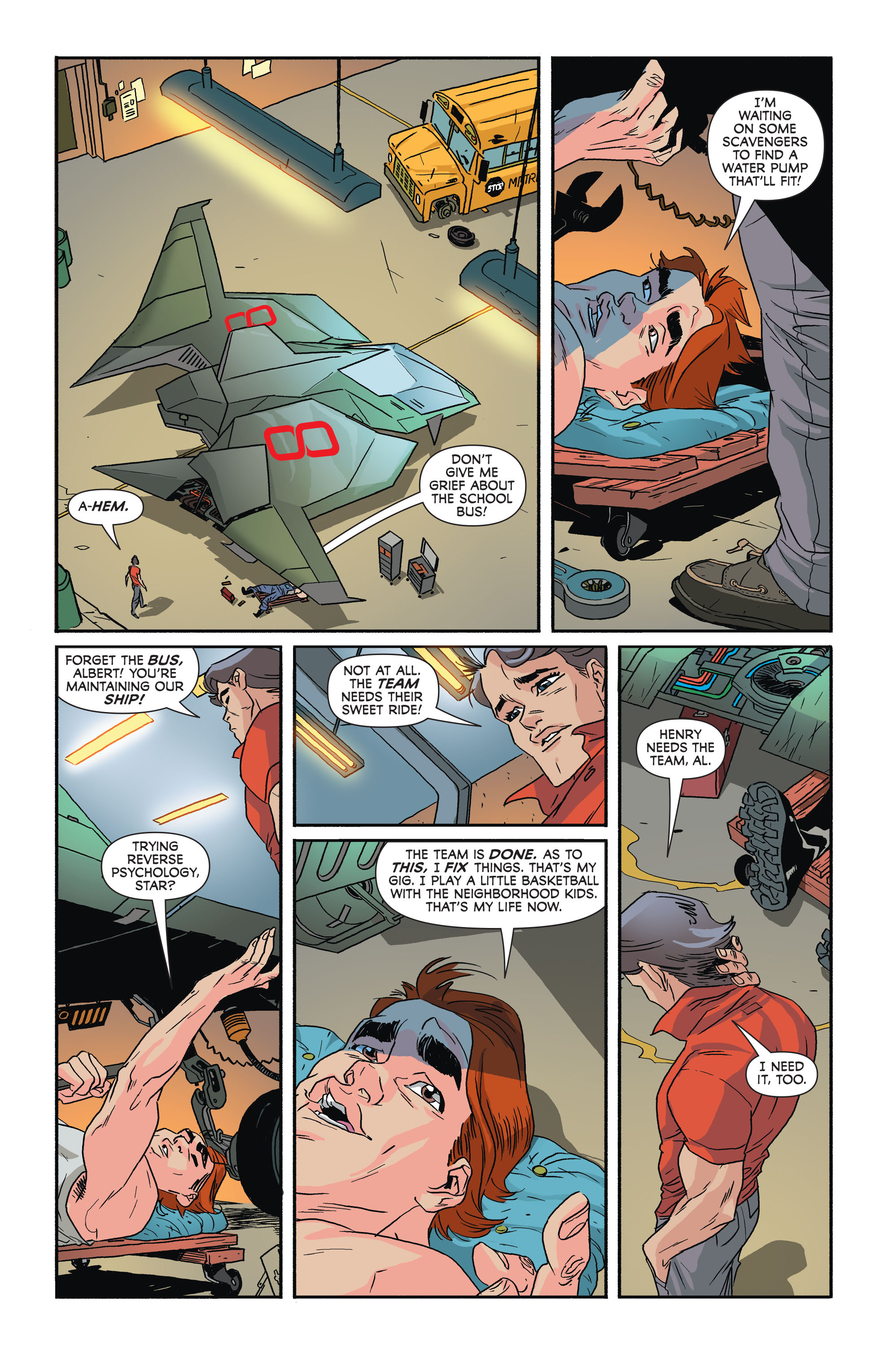 Read online Convergence Infinity Inc. comic -  Issue #1 - 14