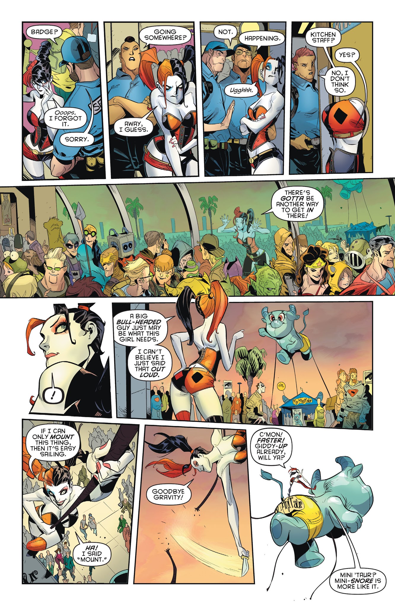 Read online Harley Quinn Invades Comic-Con International: San Diego comic -  Issue # Full - 17