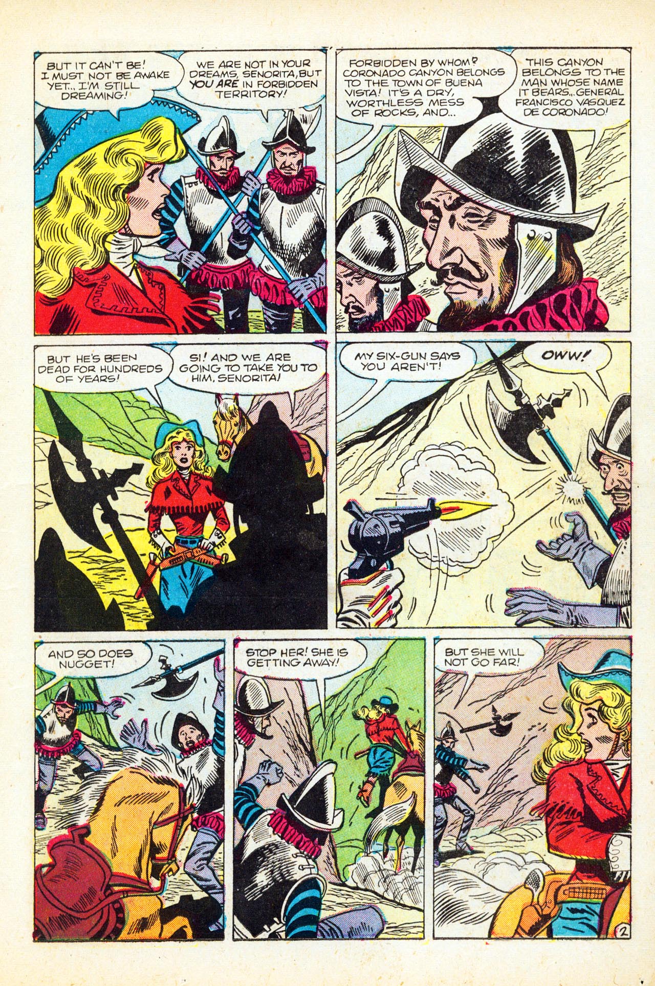 Read online Annie Oakley comic -  Issue #7 - 11