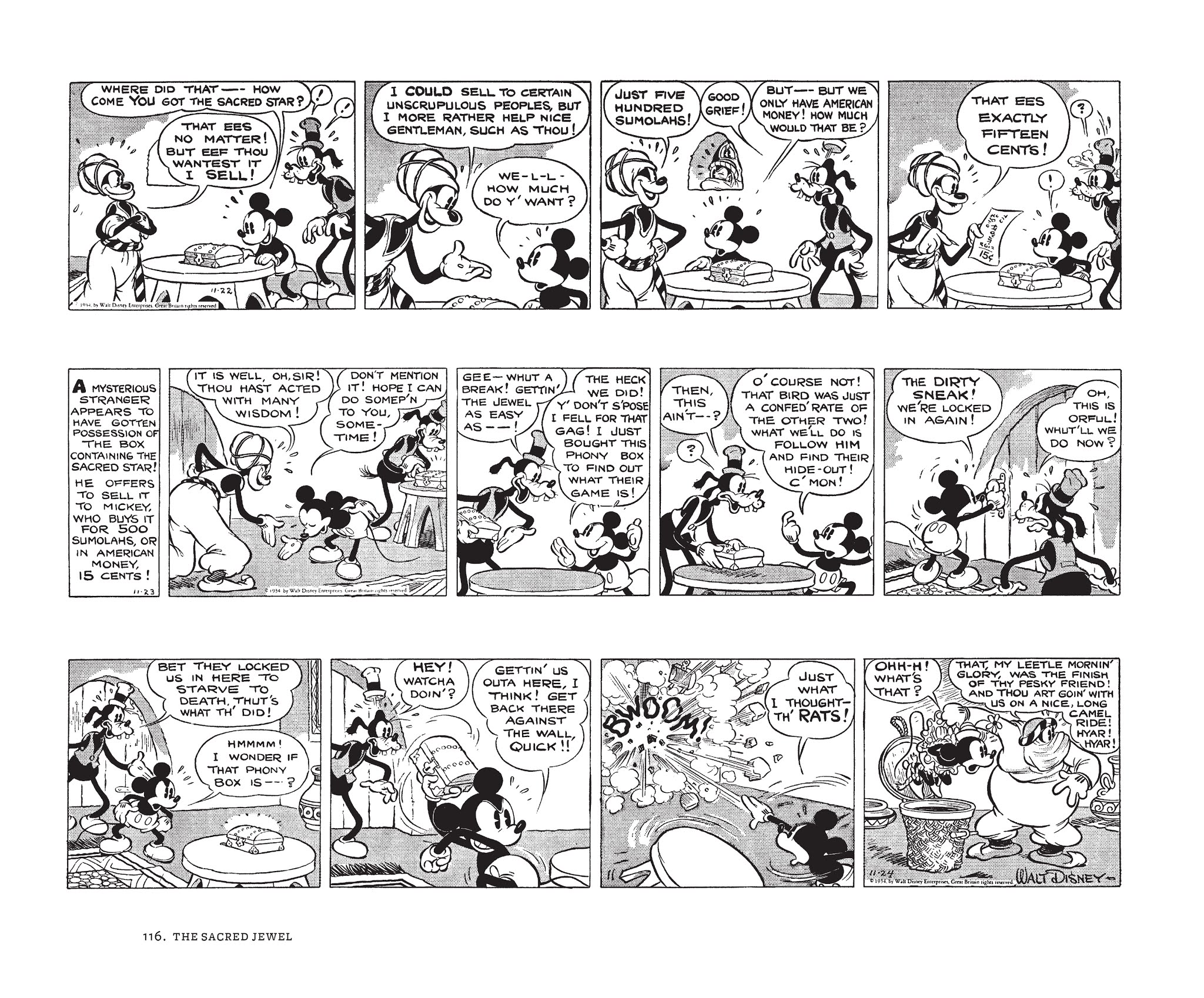 Read online Walt Disney's Mickey Mouse by Floyd Gottfredson comic -  Issue # TPB 3 (Part 2) - 16