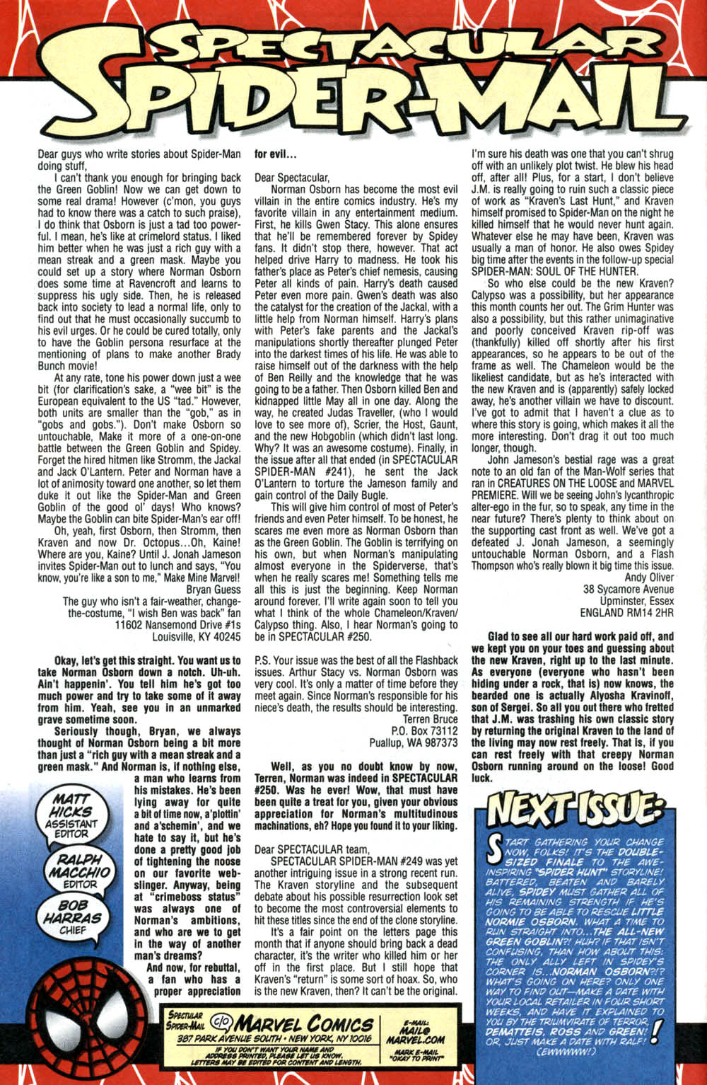 Read online The Spectacular Spider-Man (1976) comic -  Issue #254 - 27