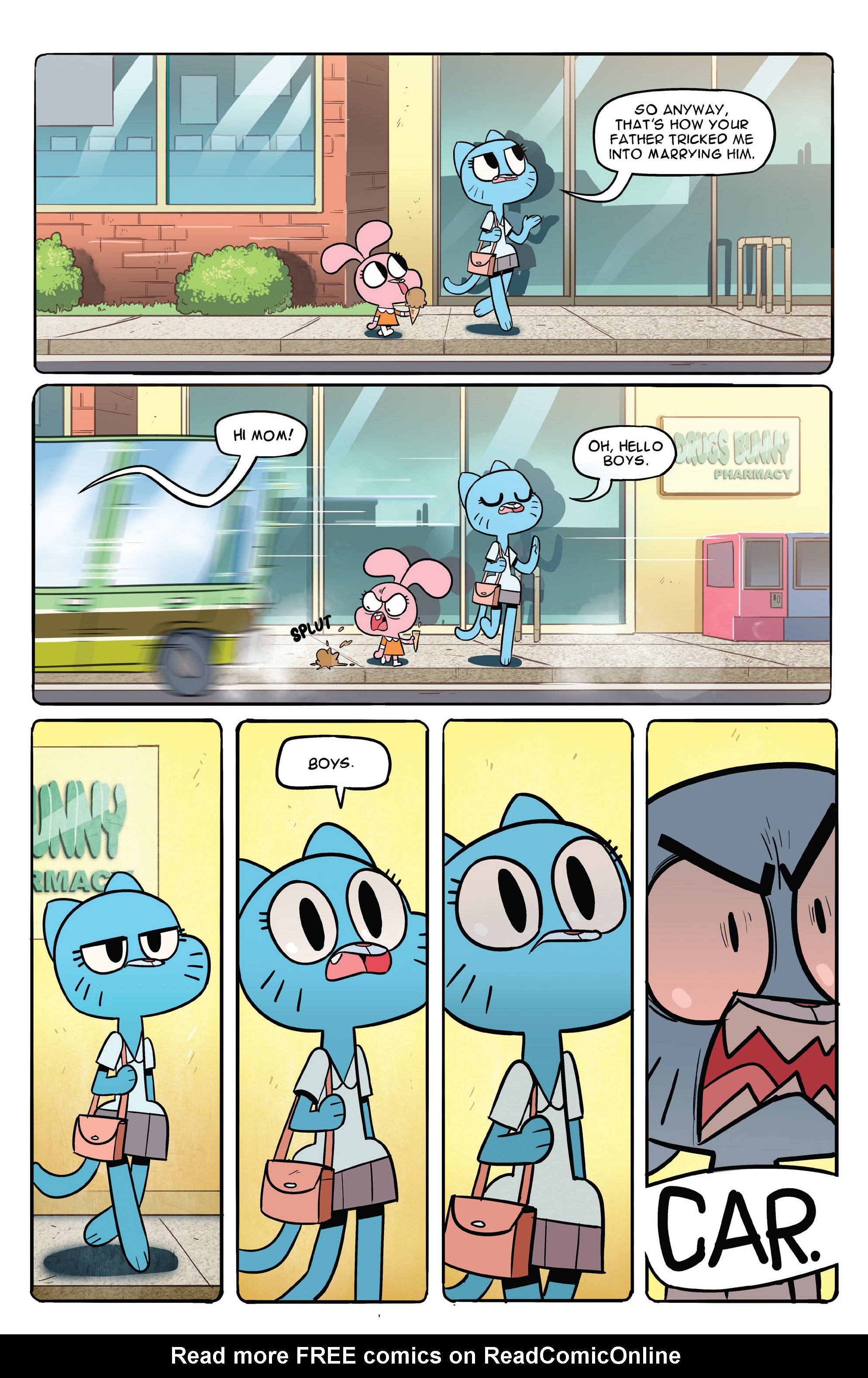Read online The Amazing World of Gumball comic -  Issue #1 - 9